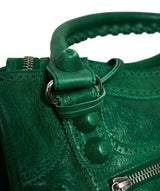 Balenciaga Balenciaga Green Leather City Bag  ASL1169