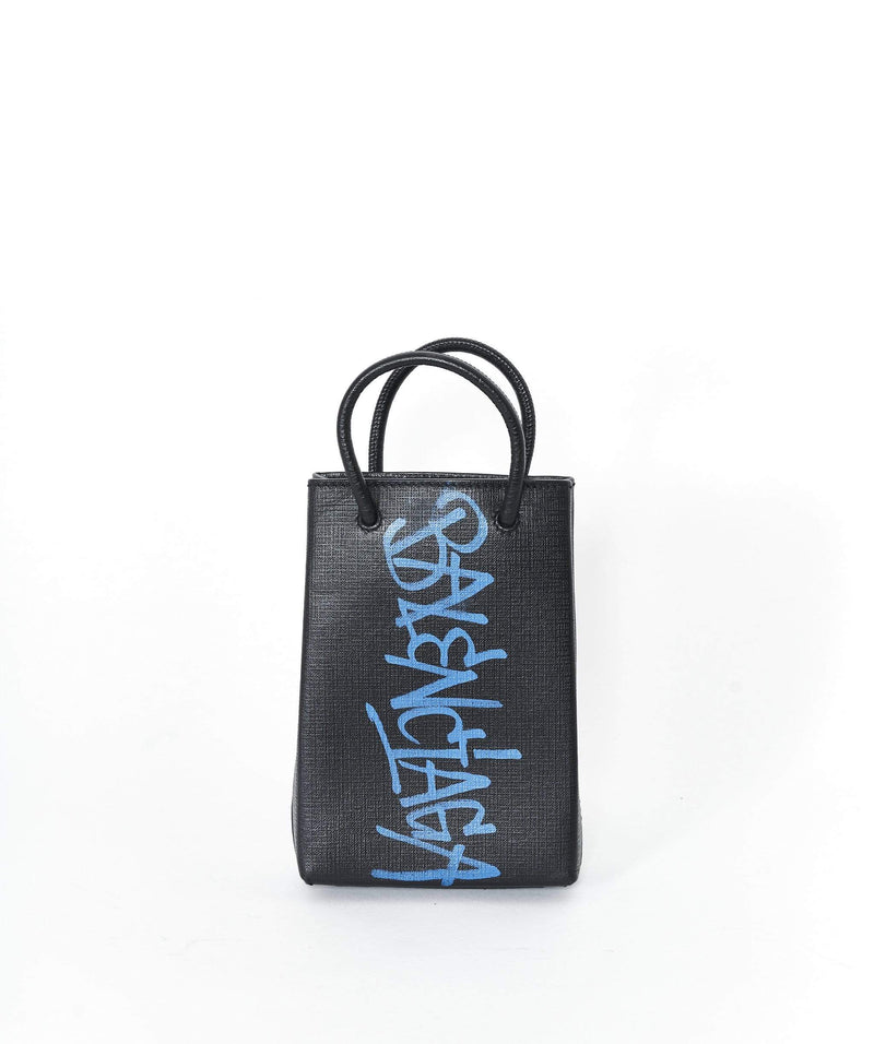 Balenciaga Balenciaga Mini Graffiti Shopping Bag