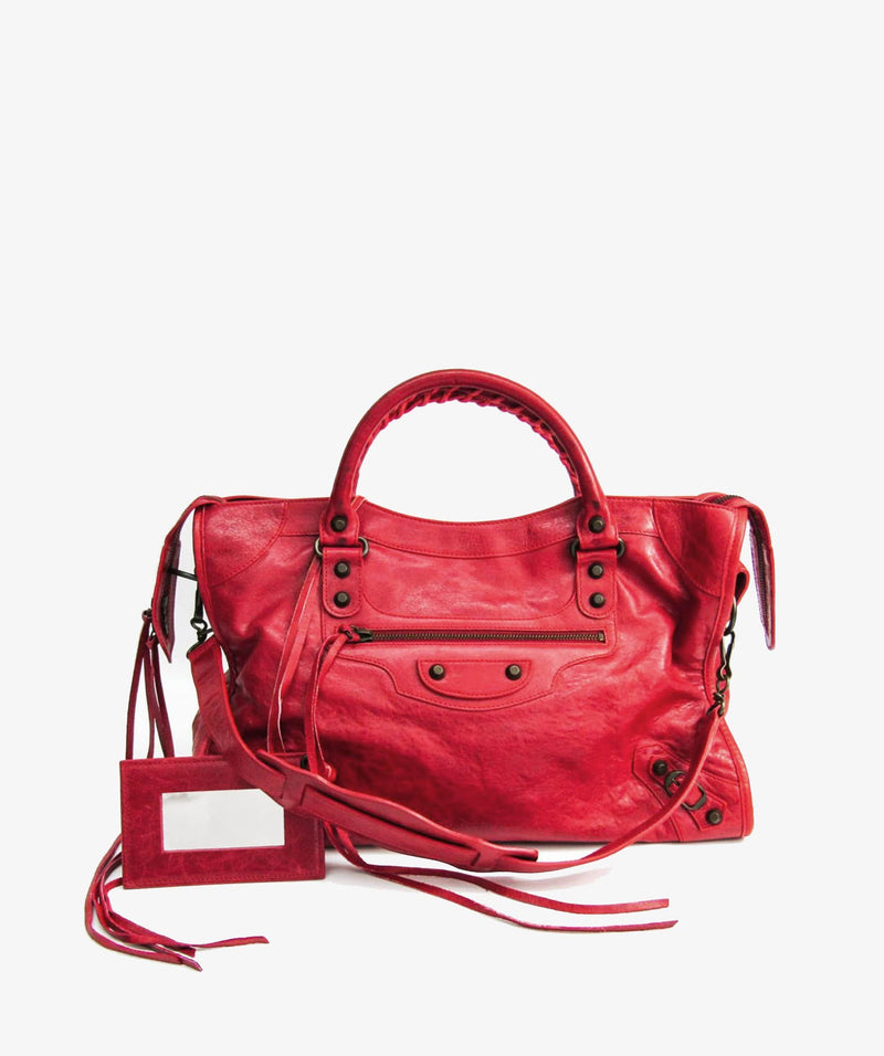 leather stud-detail shoulder bag | Balenciaga | Eraldo.com