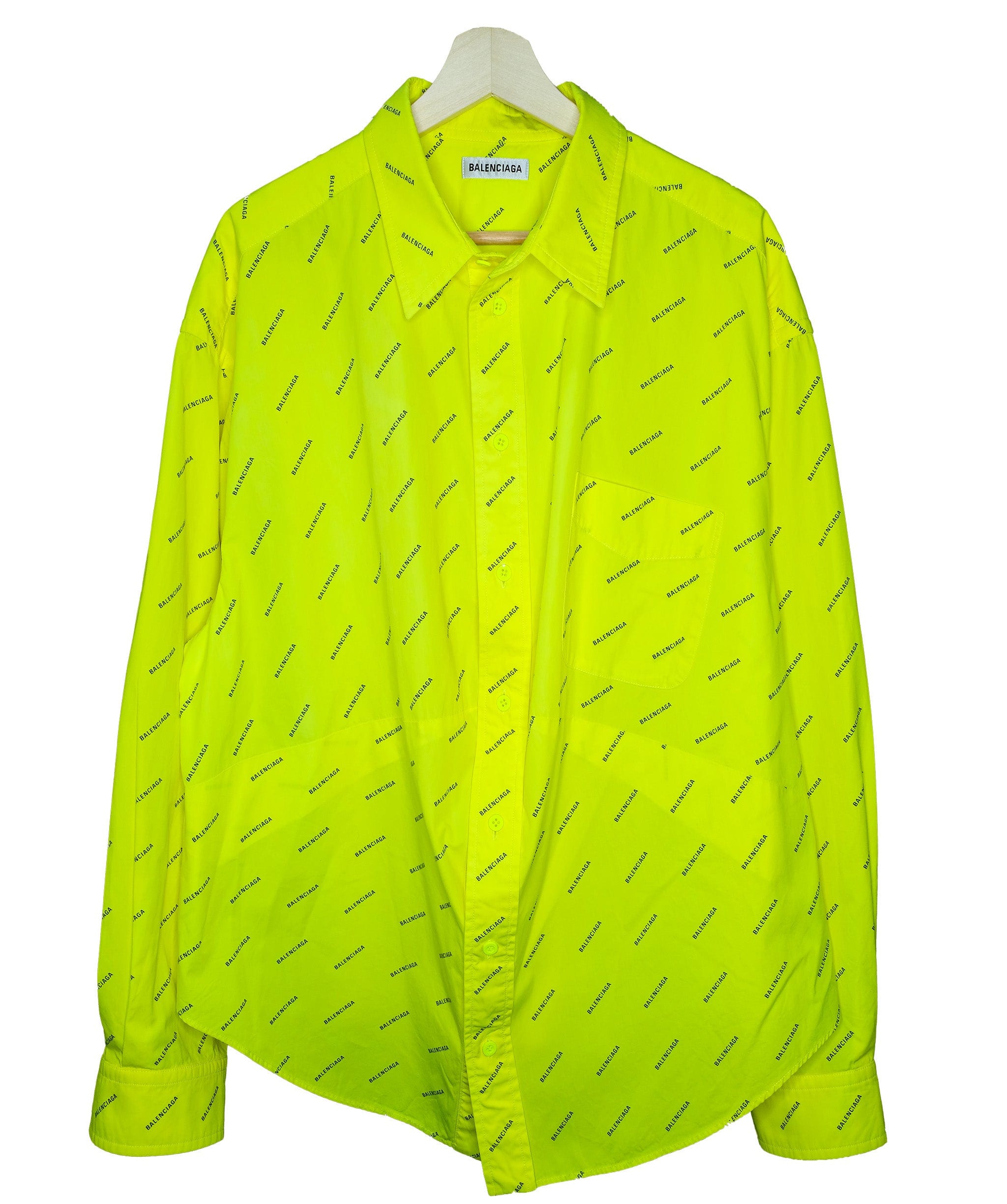 Balenciaga Balenciaga Neon Yellow Shirt RJC1433