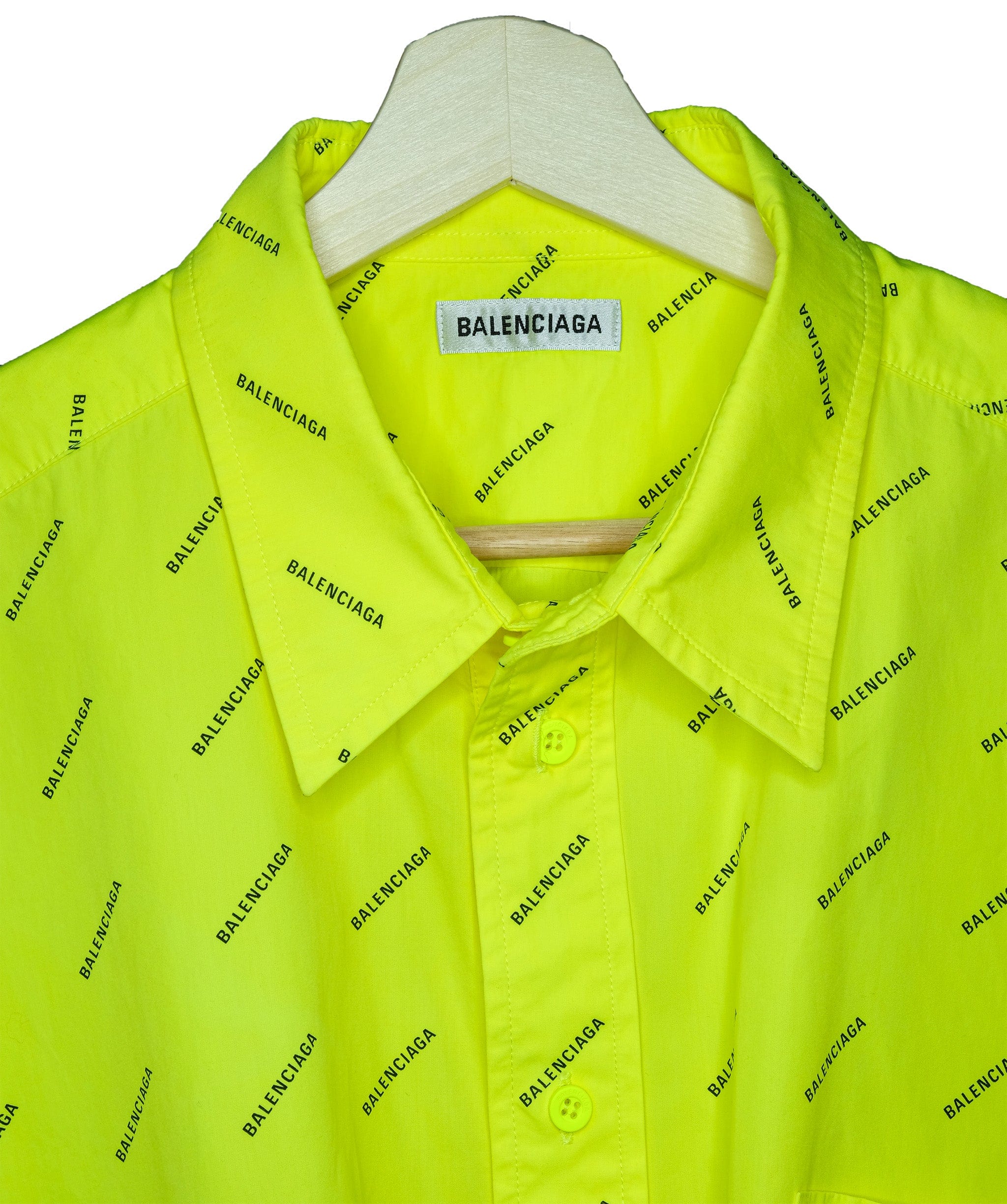 Balenciaga Balenciaga Neon Yellow Shirt RJC1433