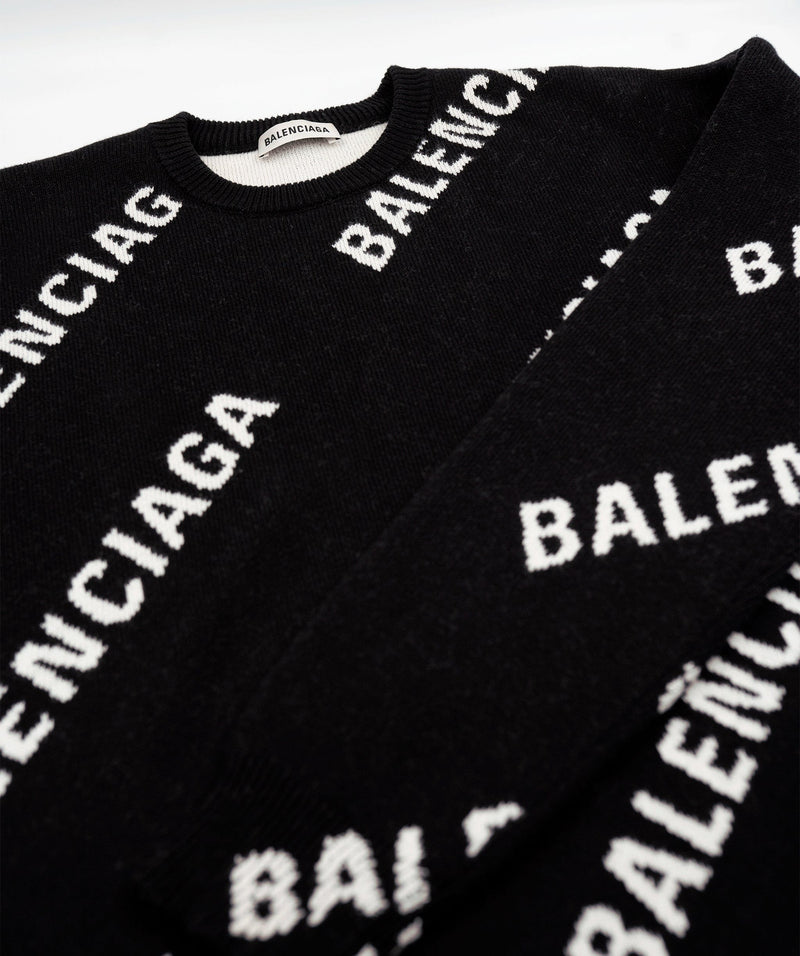 Balenciaga on sale black jumper