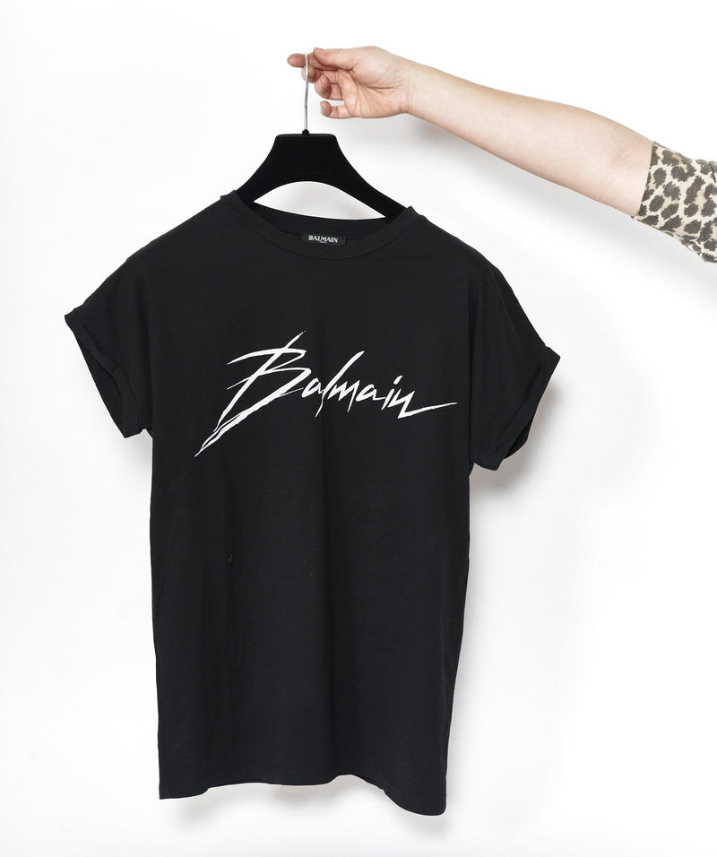 Balmain Balmain Black T Shirt Size 36