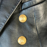 Balmain Balmain Leather Blazer ASC1359