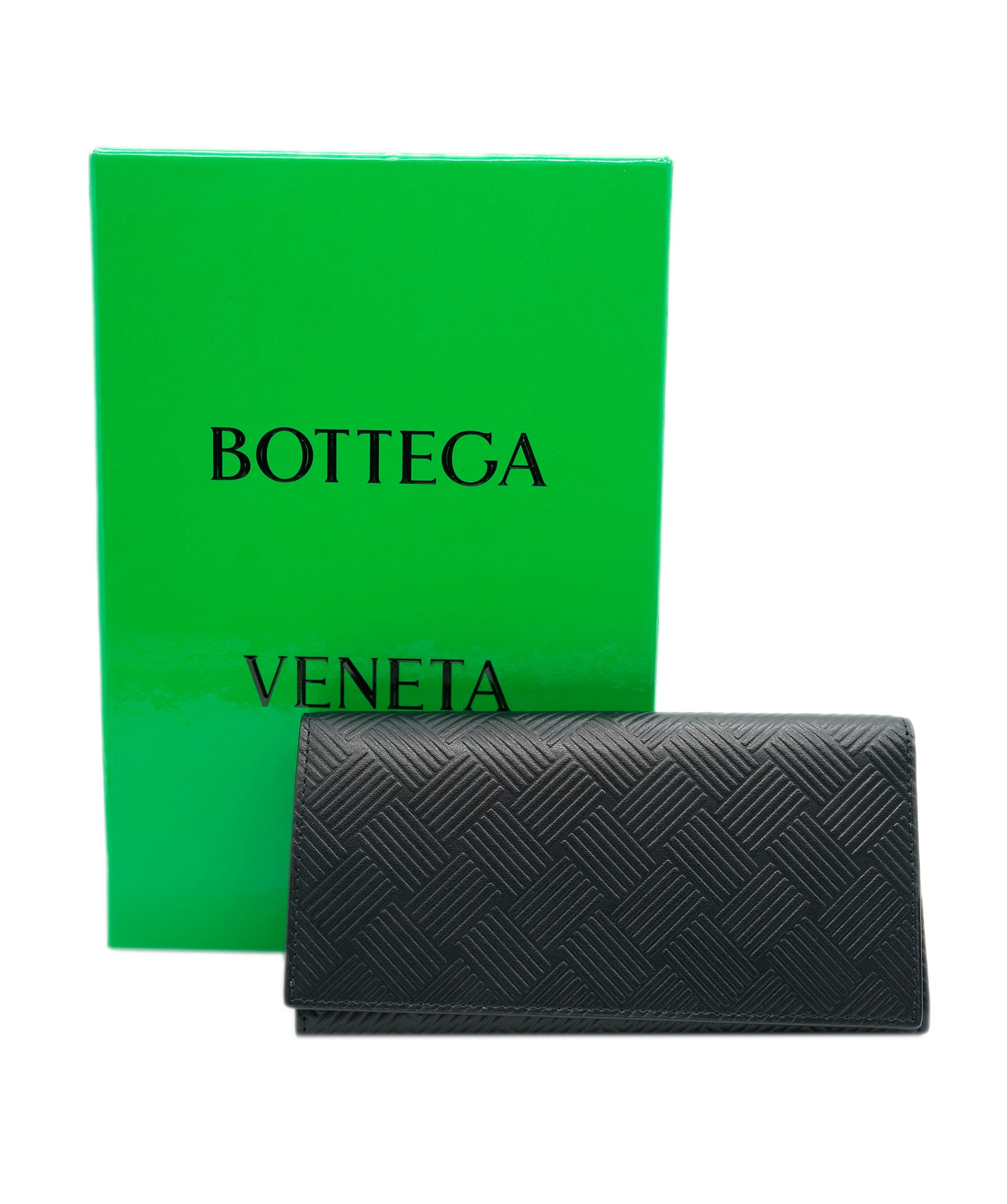 Bottega Bottega Men's Long Black Wallet - ASL6901