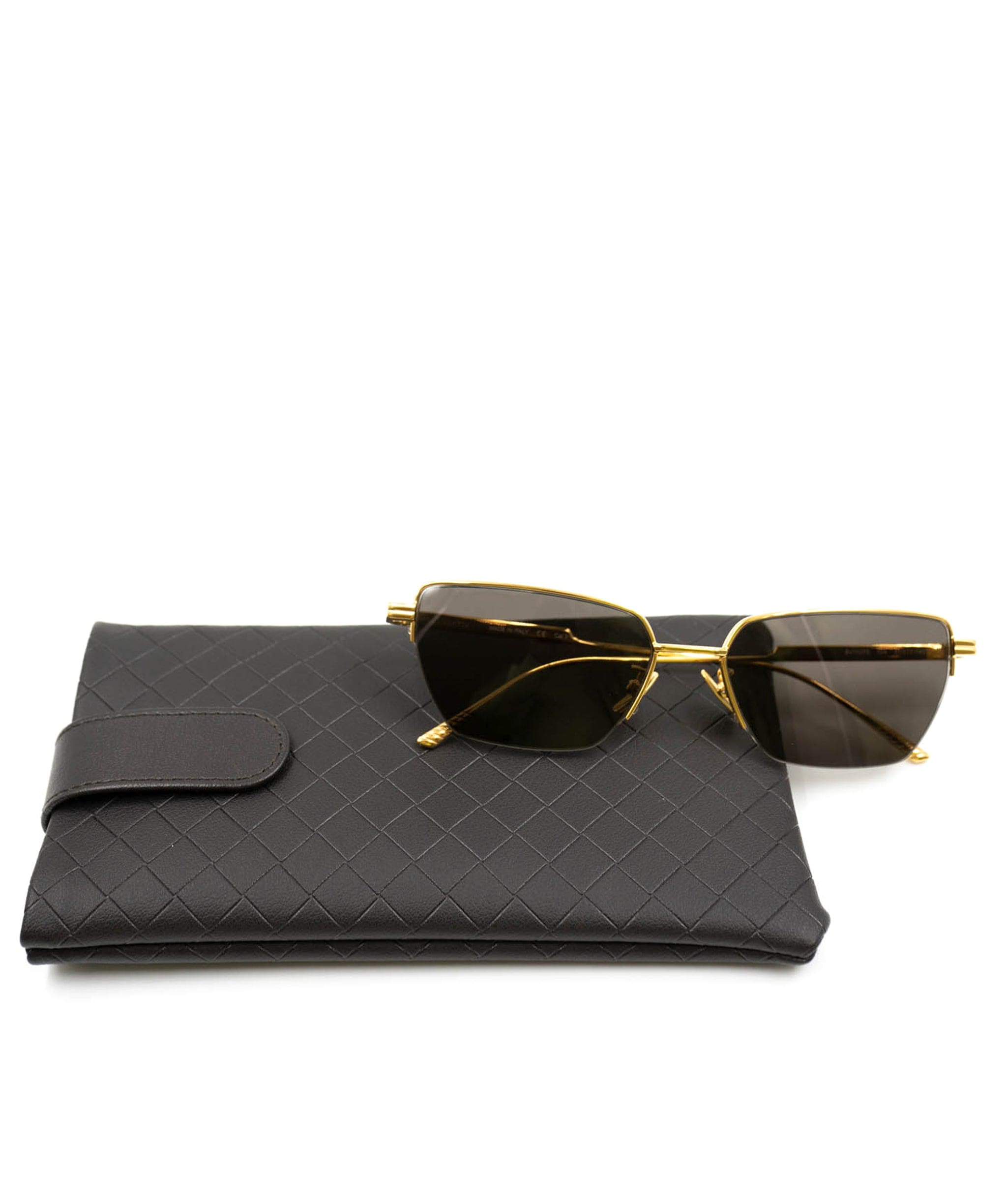 Bottega bottega sunglasses black and gold ALC0112