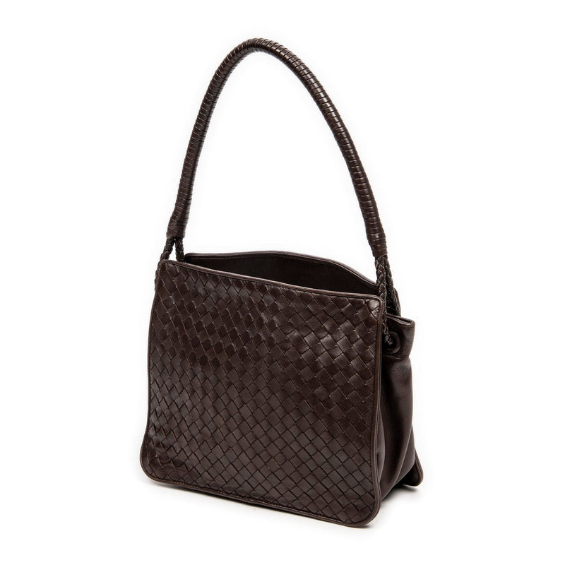 bottega veneta dark brown