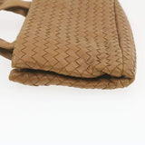 Bottega BOTTEGA VENETA Vintage Intrecciato Brown Tan leather Hand Bag