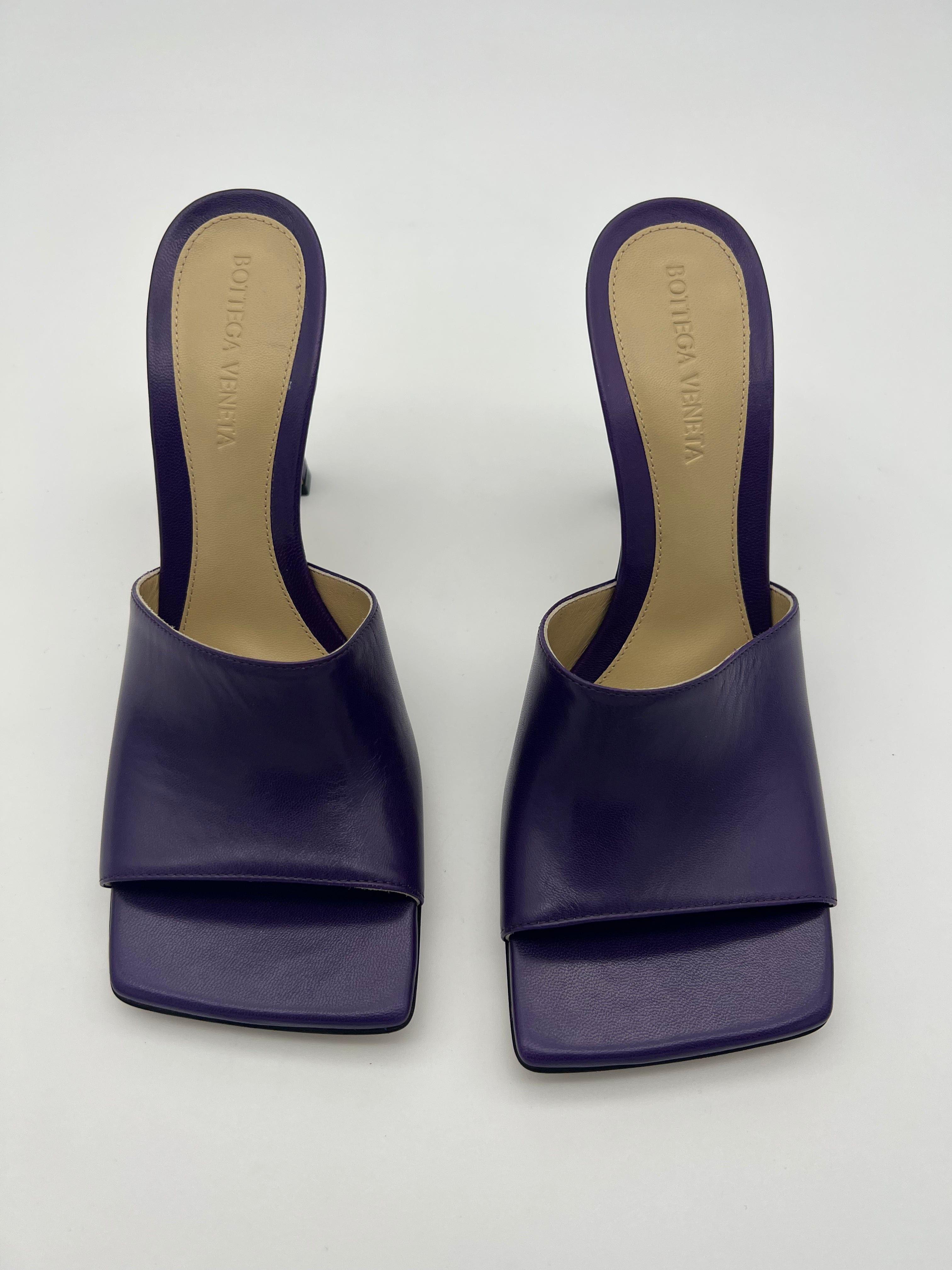 Bottega Bottega Veneta Purple Heels size 37  ASL6279