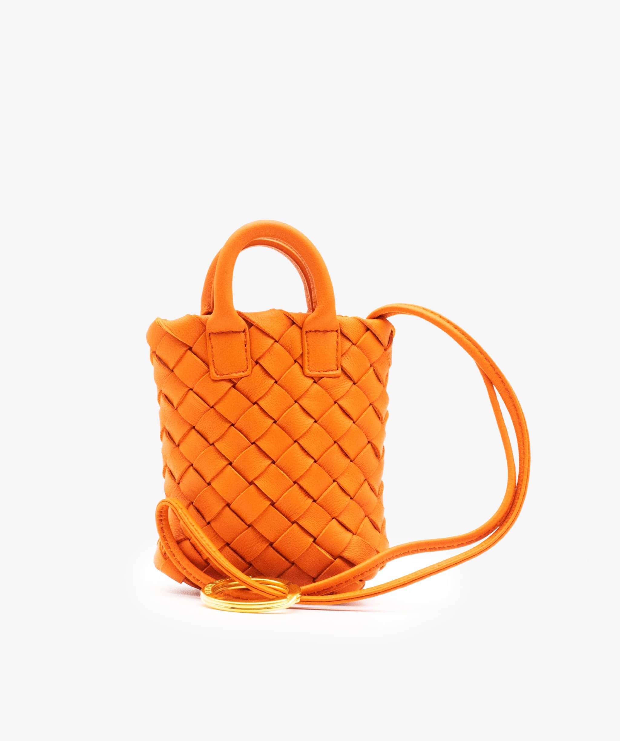 Bottega Veneta Bottega Veneta Mini Intrecciato Nappa Tote Bag Charm