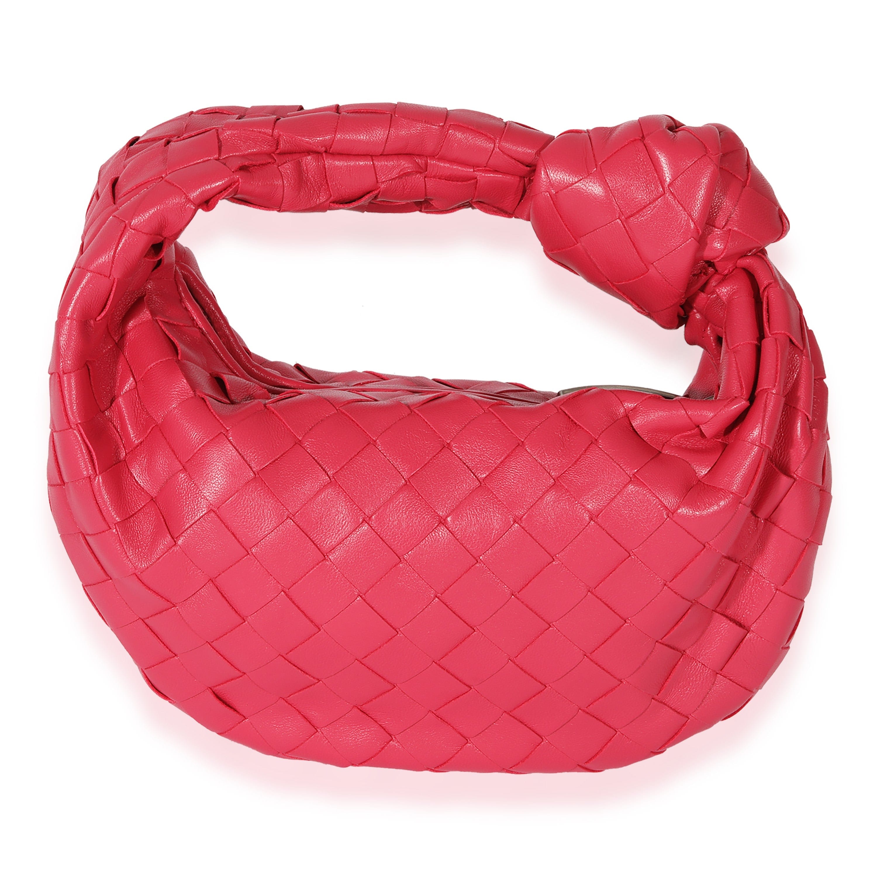 Bottega Veneta Bottega Veneta Pink Intrecciato Leather Jodie