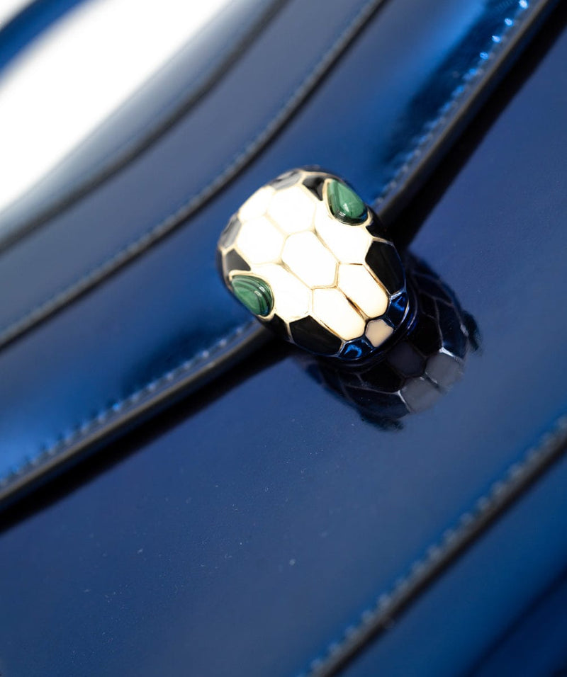 Bulgari serpenti bag online blue