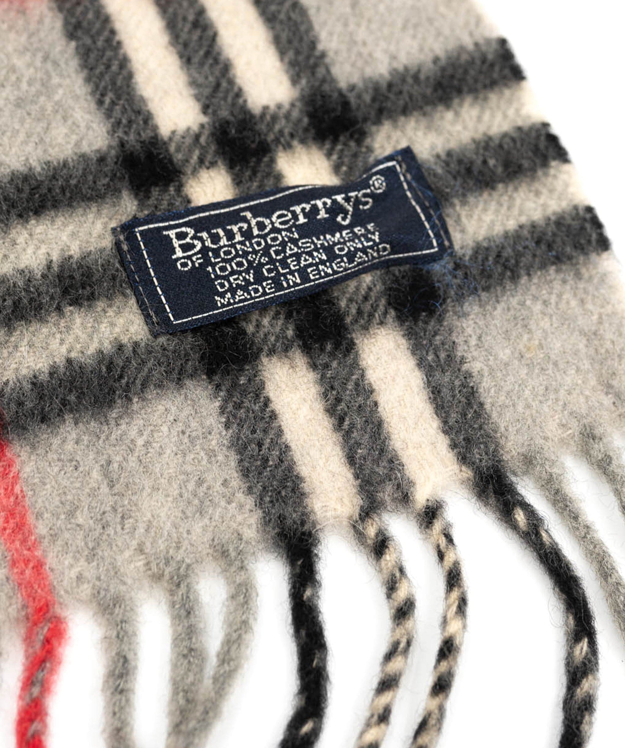 Wool Scarf Authentic Burberry Scarf Tag Burberrys Of London Scarf