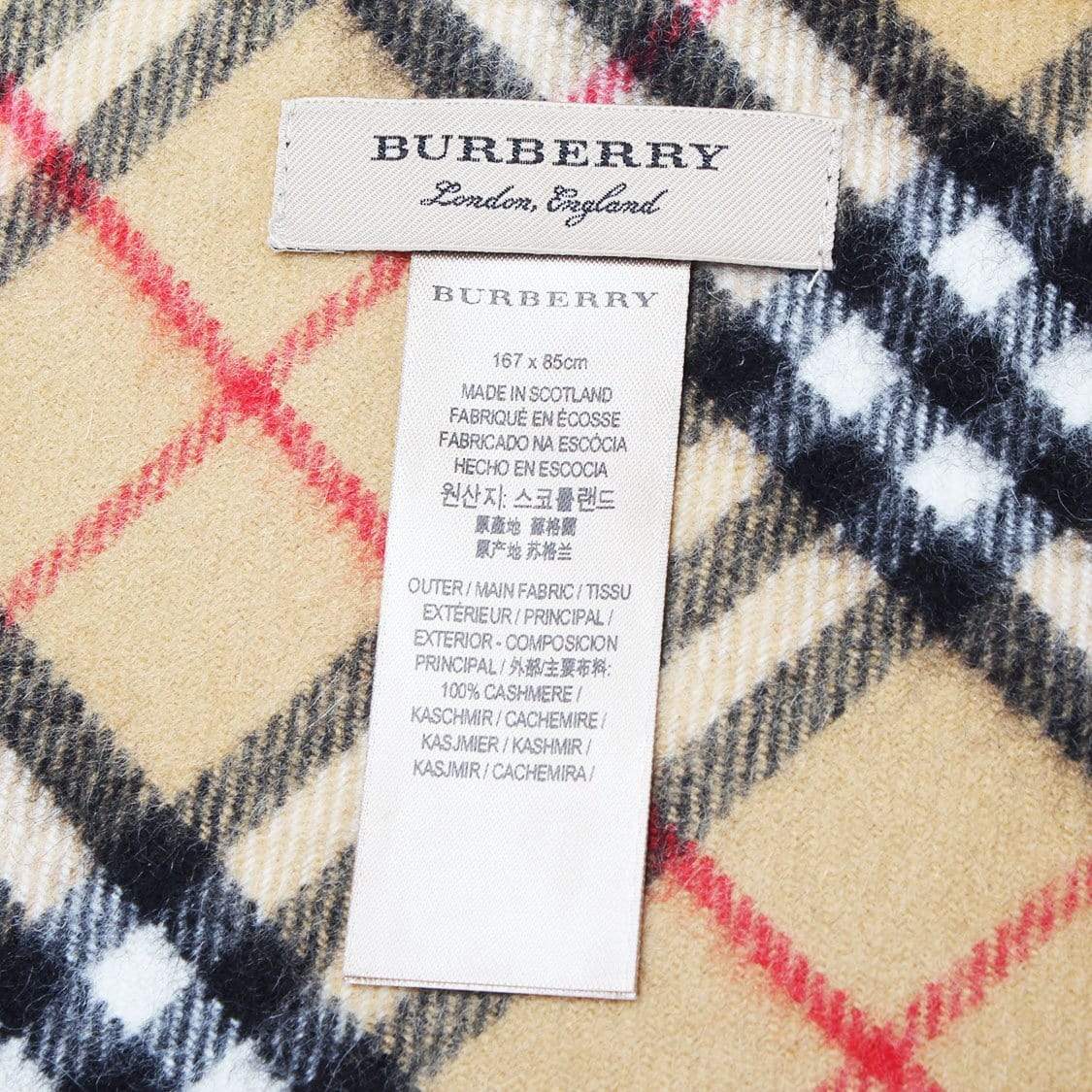 Burberry Burberry House Check Cashmere Scarf - RCL1217