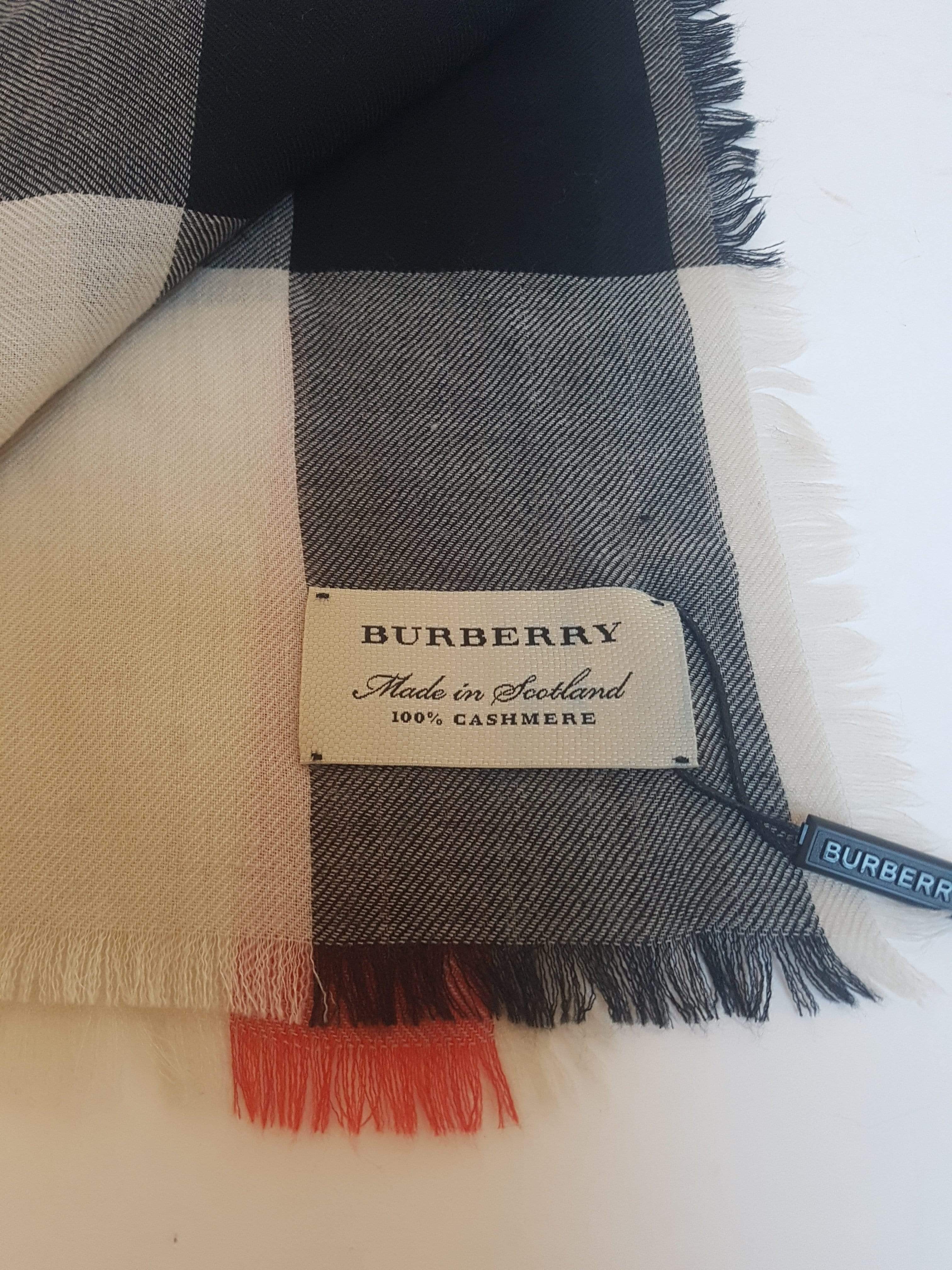 Burberry Burberry shawl cashmere
