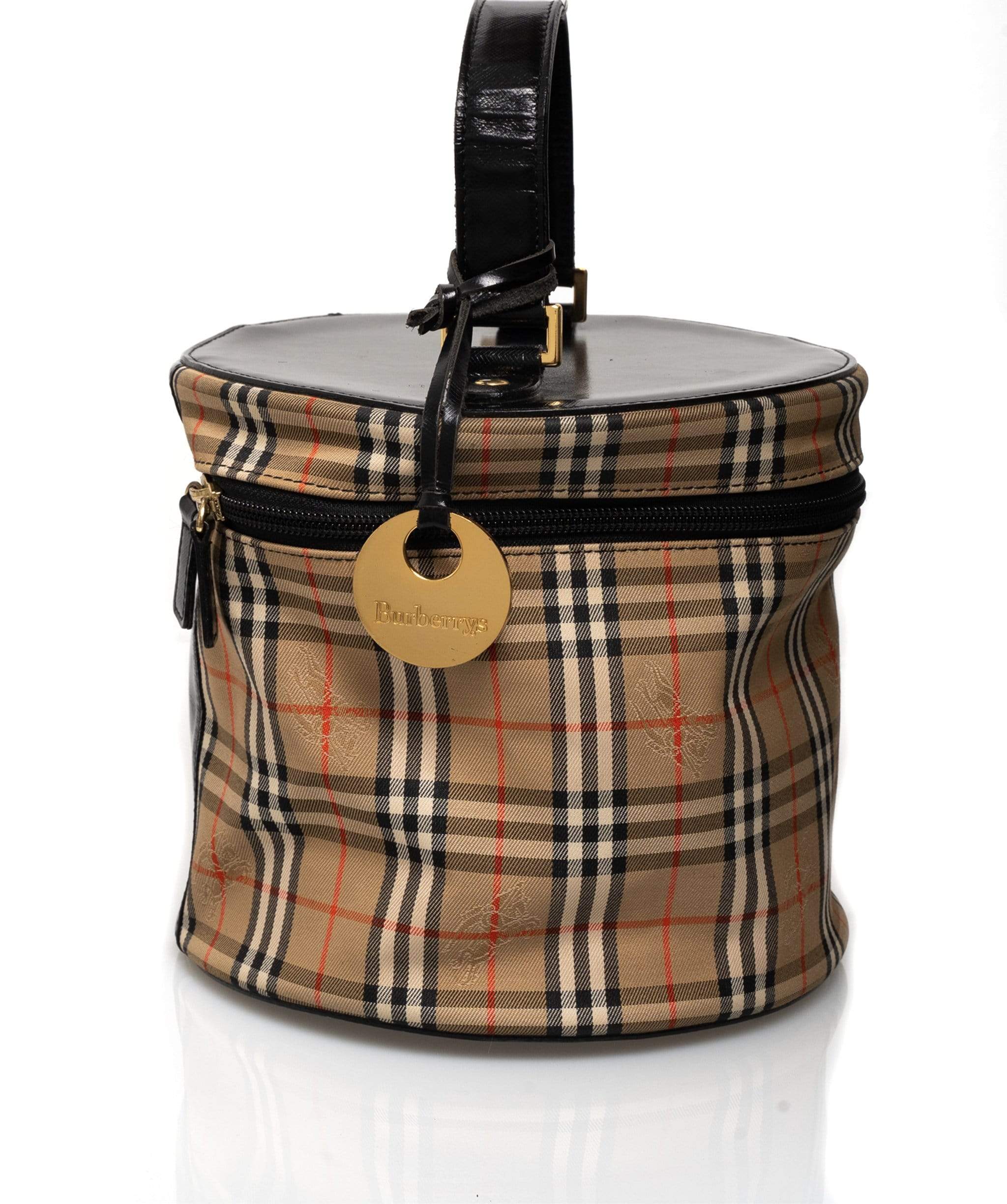 Burberry Burberry Vintage Round Cosmetic Pouch - AWL1125