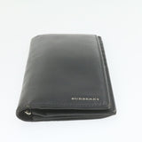 Burberry BURBERRY Black Leather Wallet AWL1246