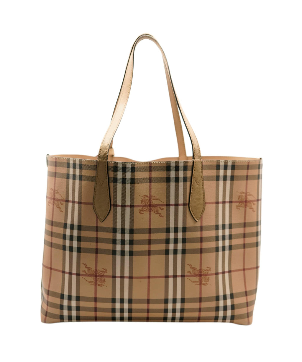 Reversible discount tote burberry