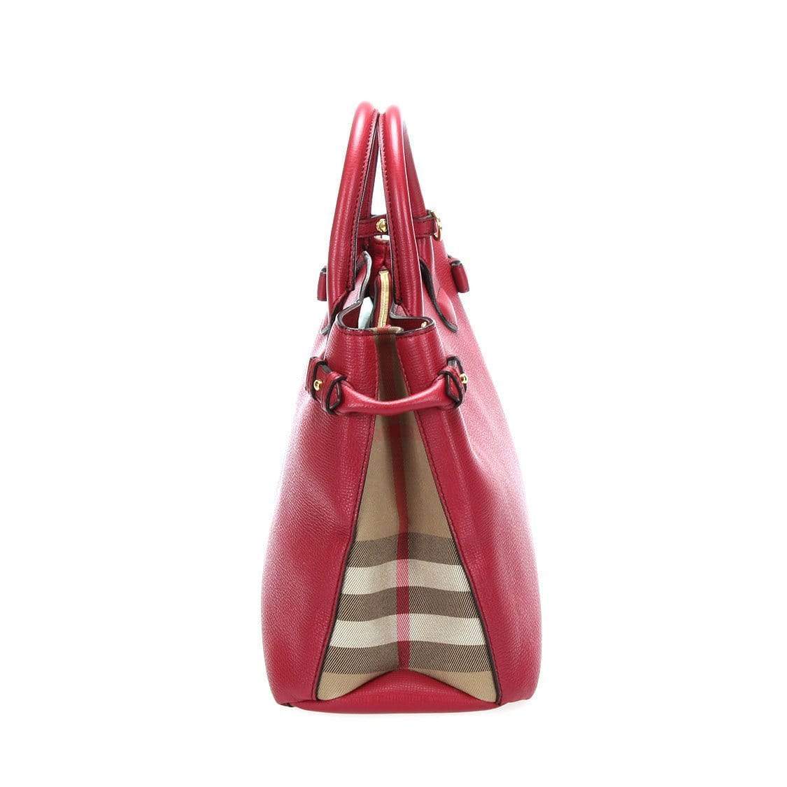Burberry Burberry House Check Trimmed Banner Tote