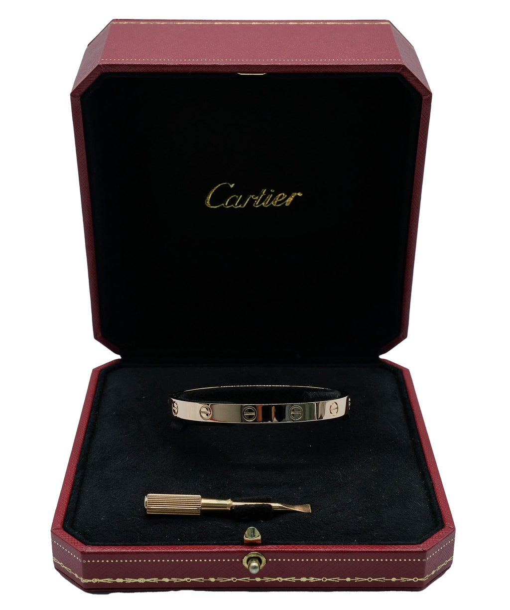 Cartier Love Bracelet 17 K18 Pg 90178483 RJL1928 LuxuryPromise