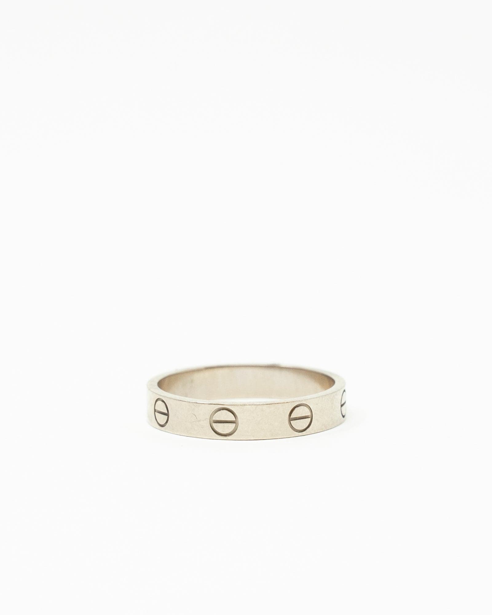Cartier Cartier love ring - silver (white gold) - AJC0003