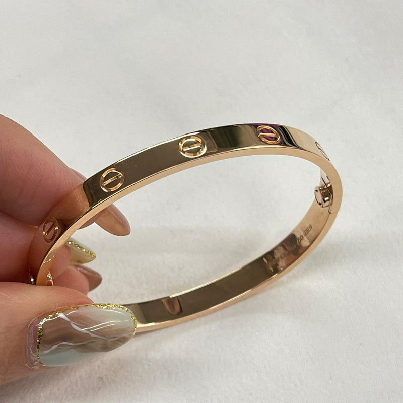 Cartier rose Gold love 16 bracelet AWL3393 LuxuryPromise