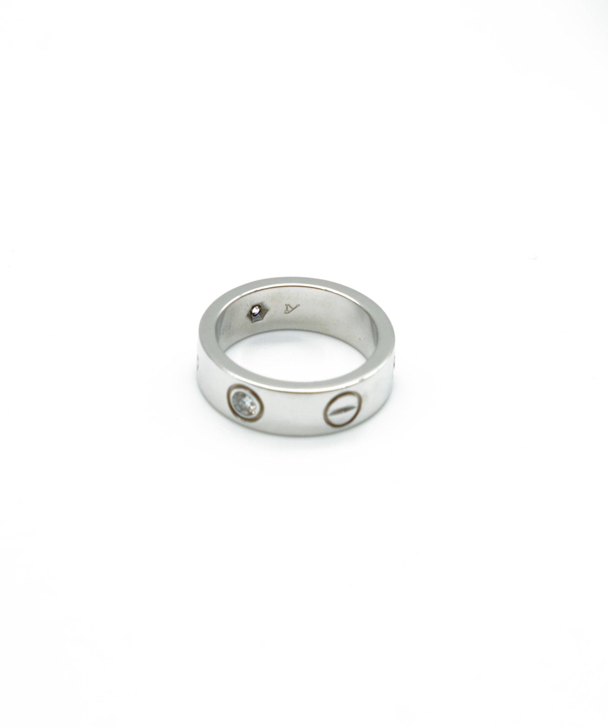 Cartier Cartier White Gold Love Ring with Diamonds - ASL5229