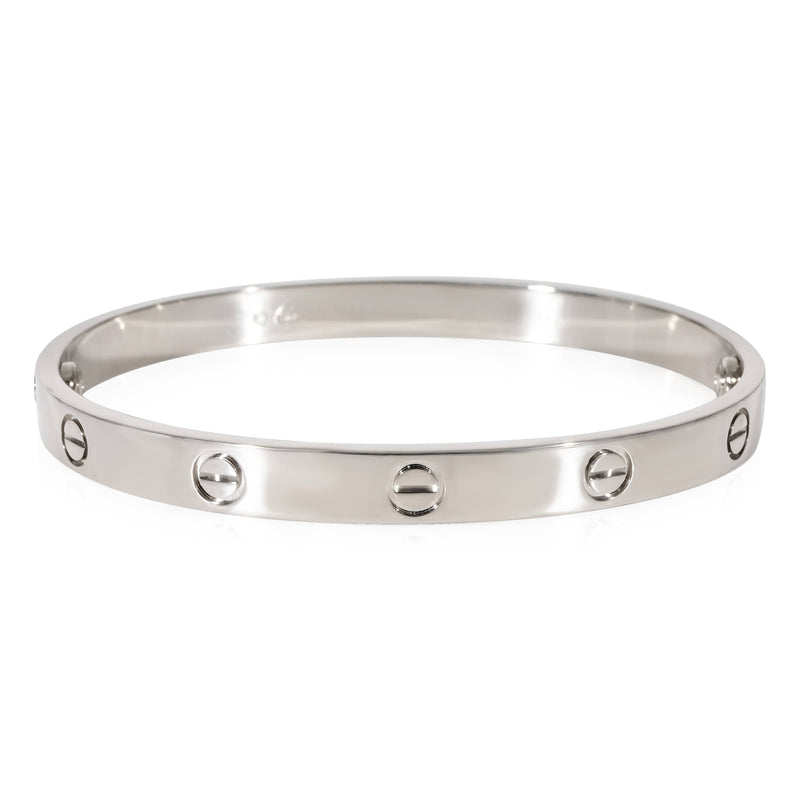 Cartier silver metal leather bracelets for men