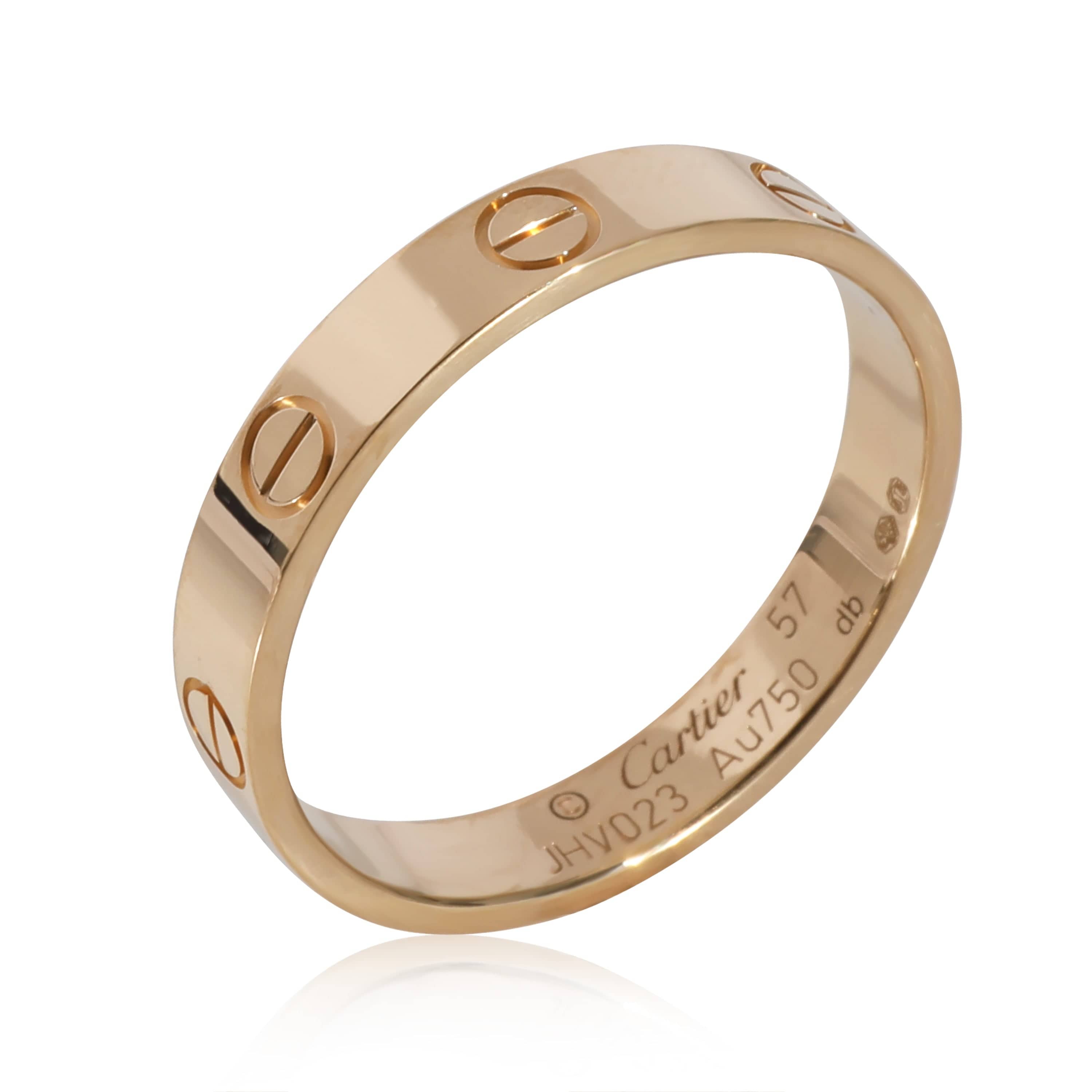 Cartier Cartier Love Wedding Band in 18k Yellow Gold