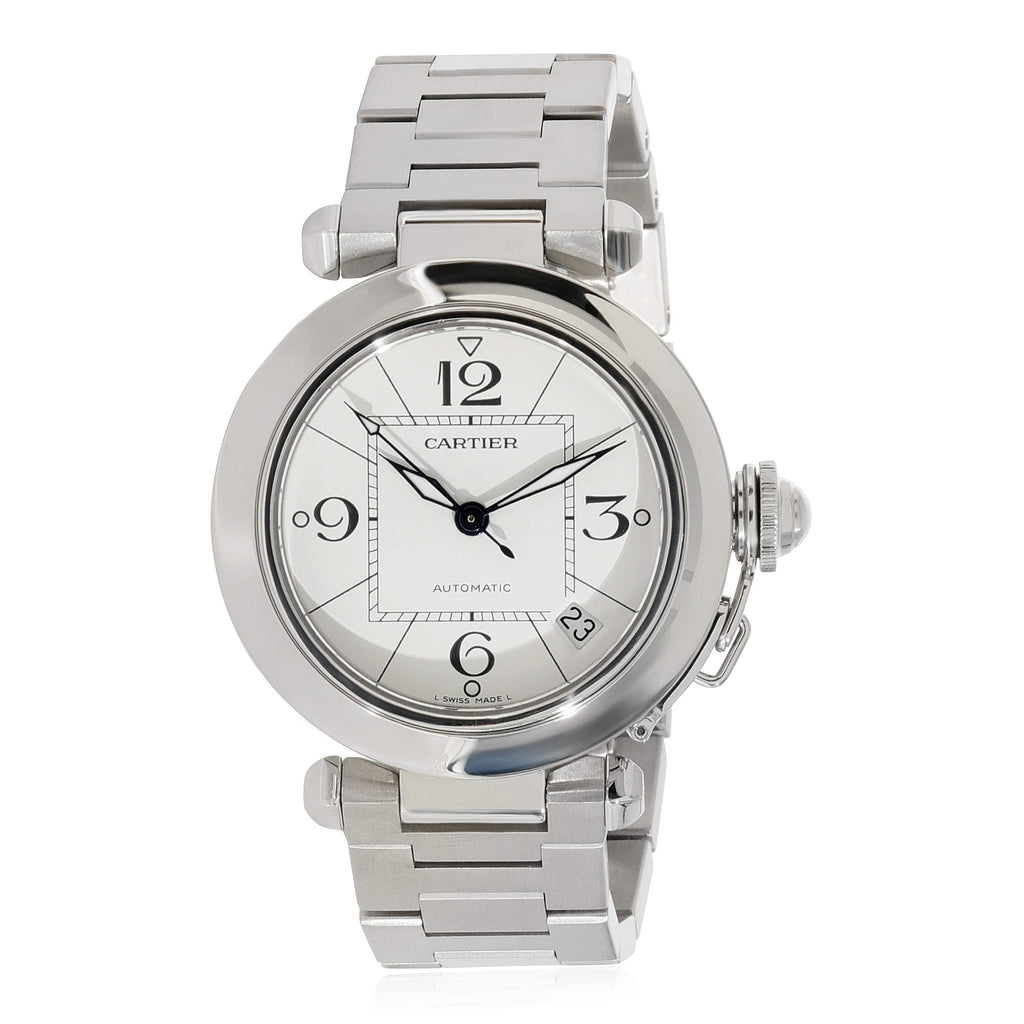 Cartier Pasha C W31074M7 Unisex Watch in Stainless Steel