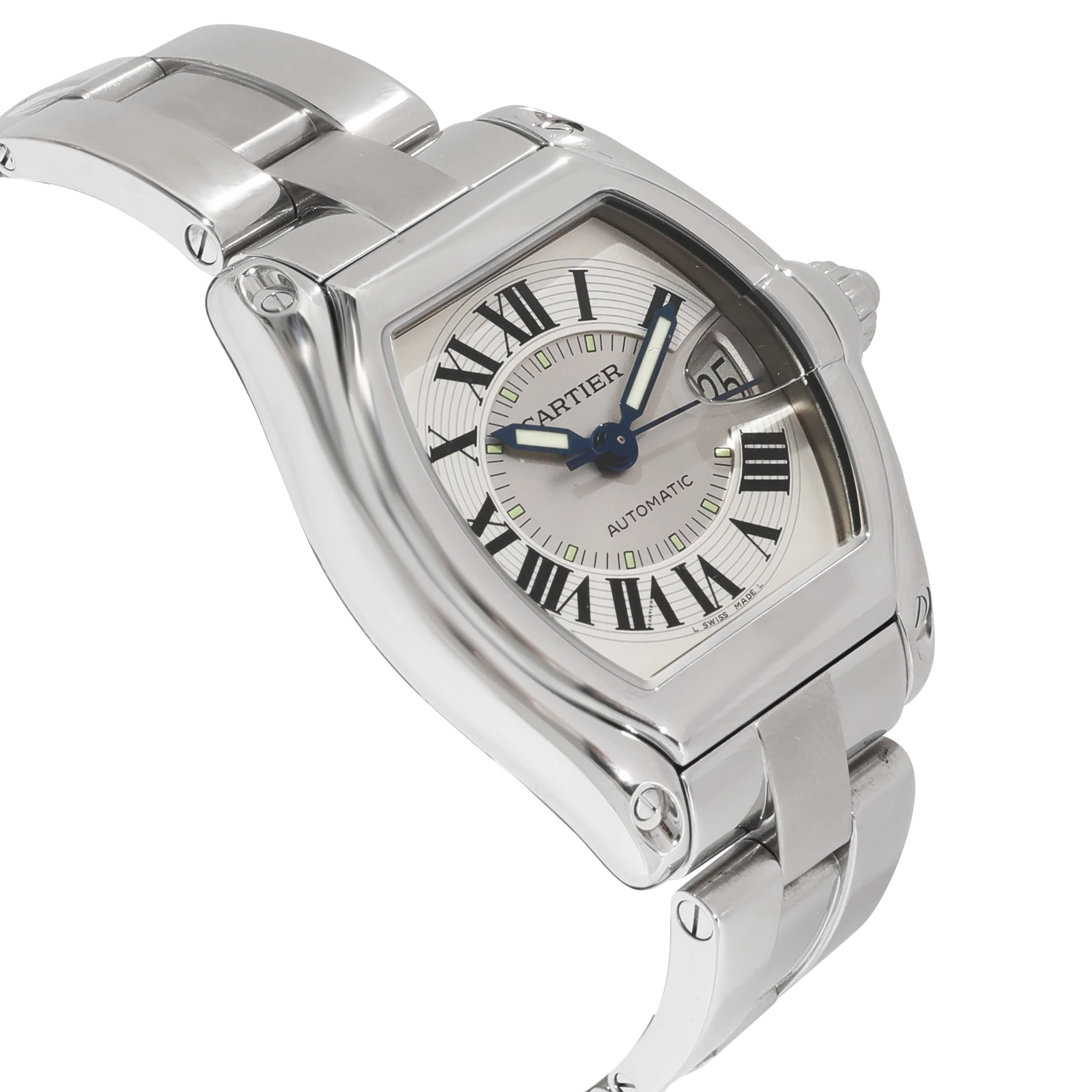 Cartier Cartier Roadster W62025V3 Men's Watch in  Stainless Steel