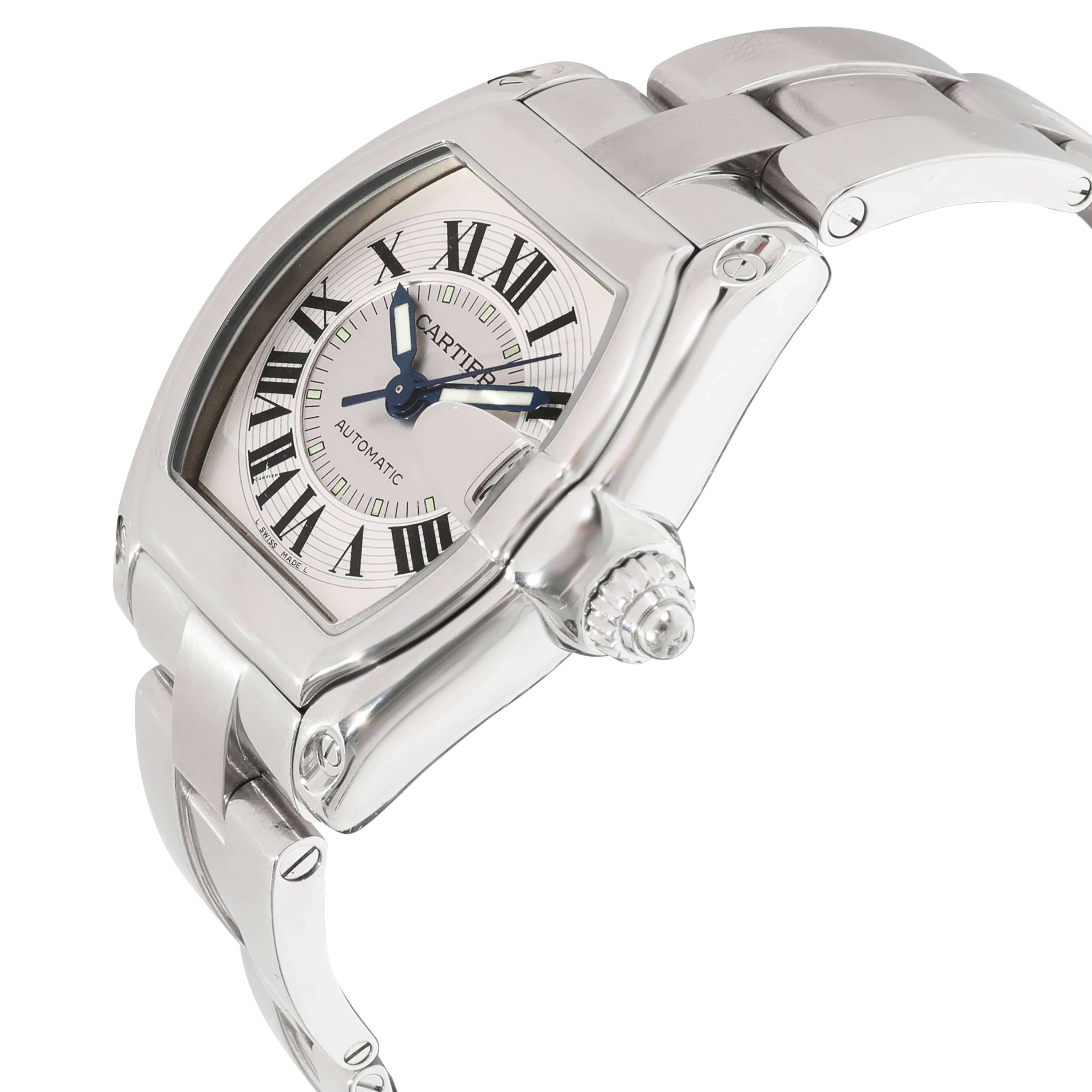 Cartier Cartier Roadster W62025V3 Men's Watch in  Stainless Steel