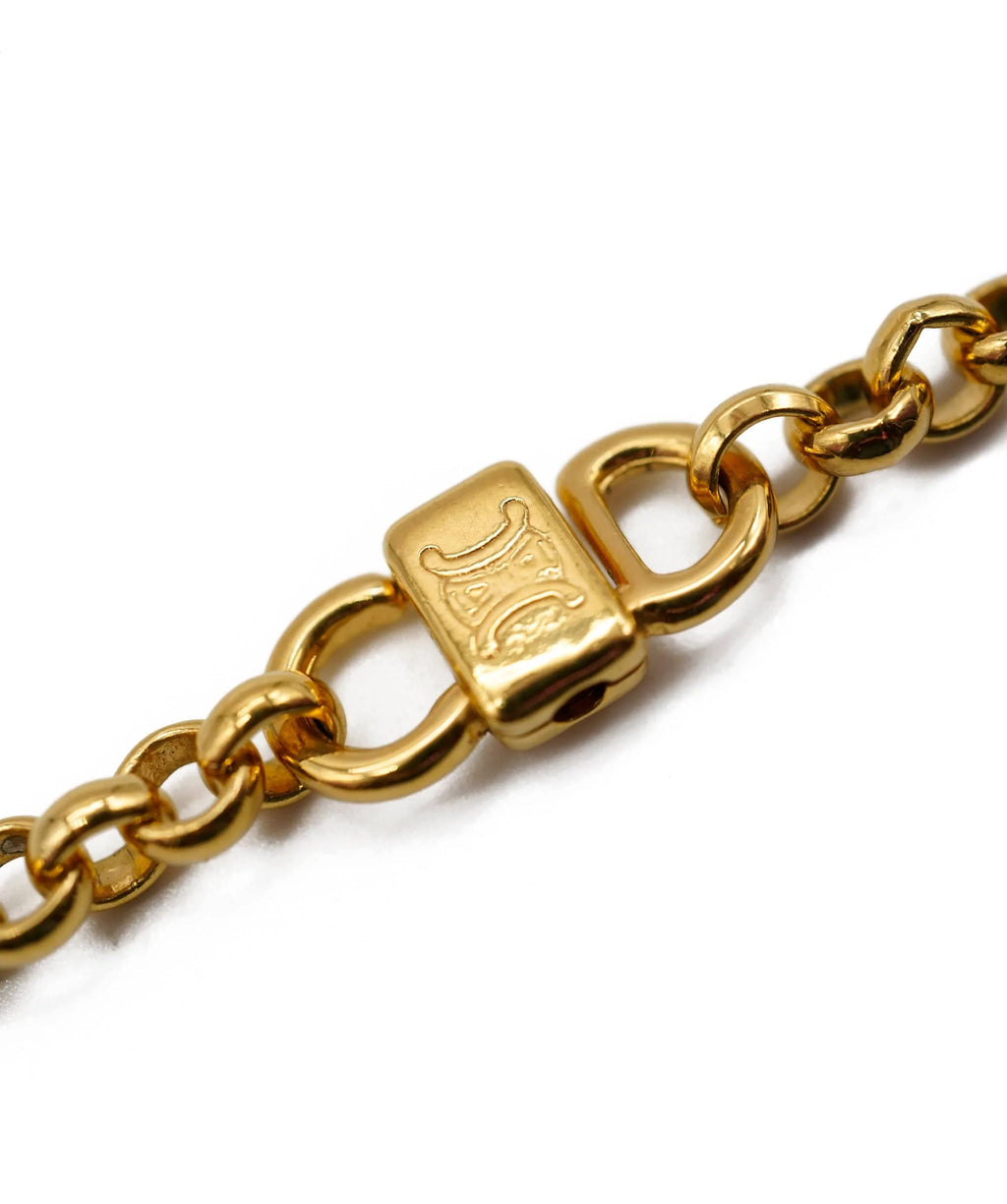 Maillon triomphe yellow gold necklace Celine Gold in Yellow gold - 41676907