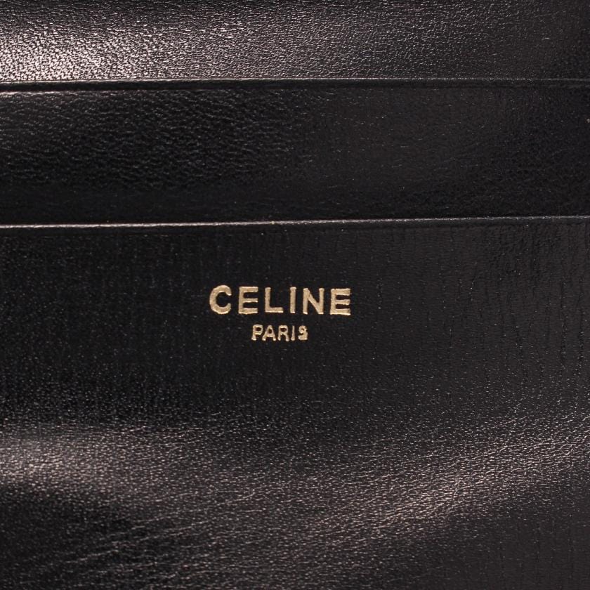 Celine Celine Black Bi-Fold Purse with GHW - AWL3784