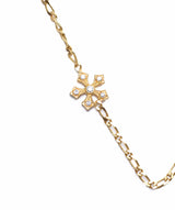 Celine Celine snowflake motif necklace - AWC1736