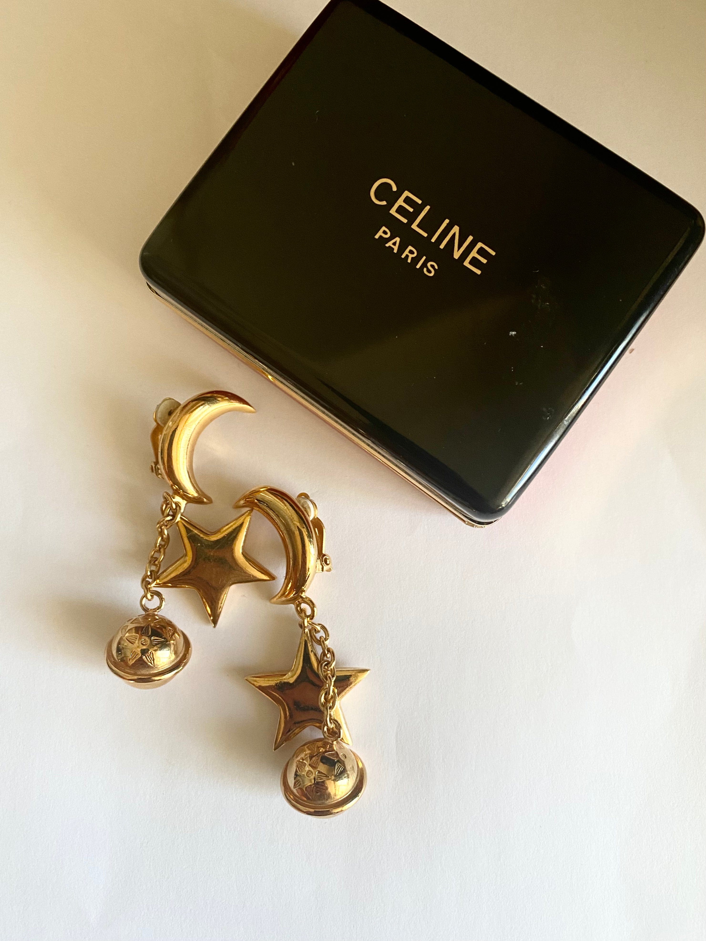 Celine Celine Vintage Constellation Earring AWL4264