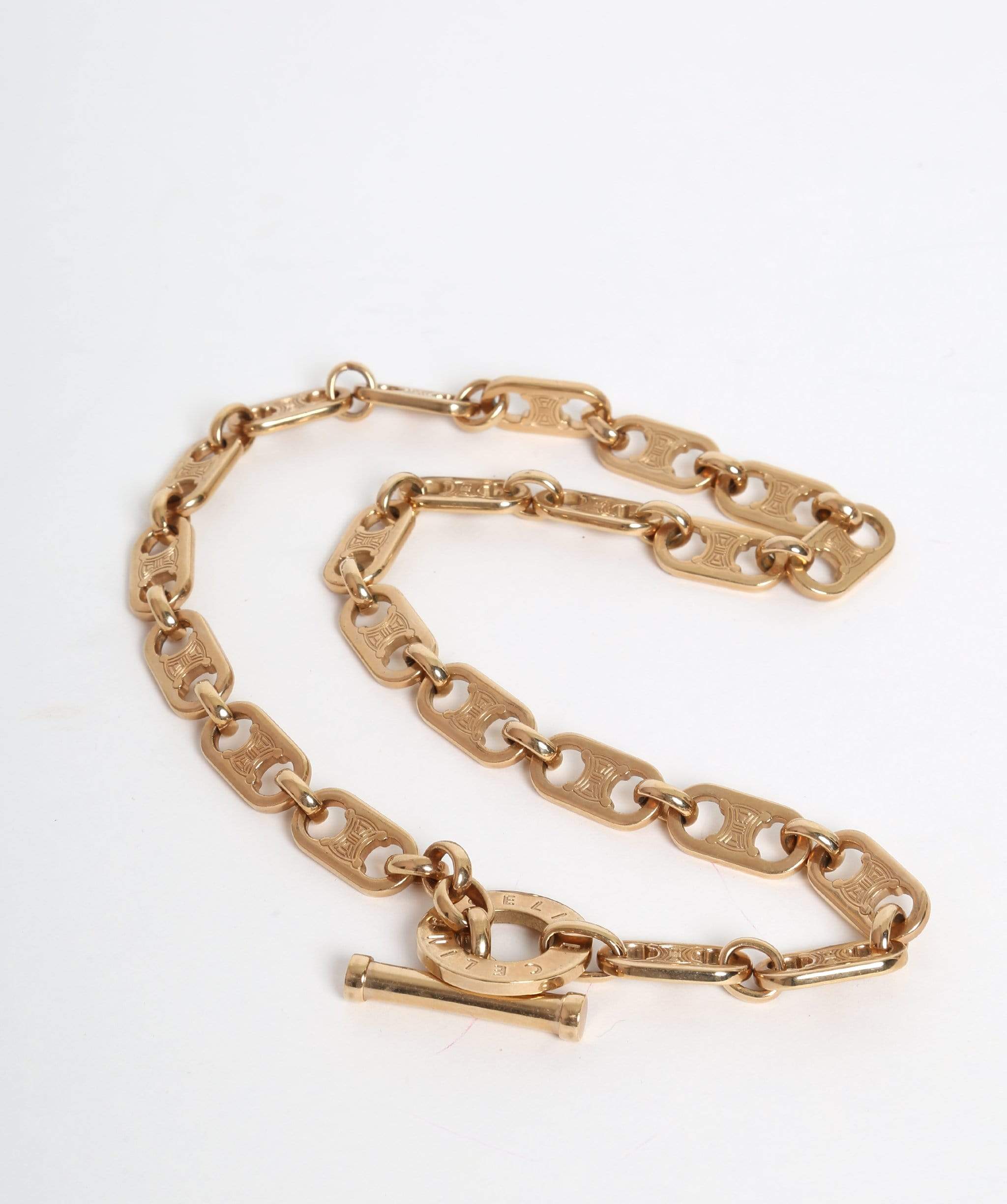 Celine Celine Vintage T-Bar Necklace