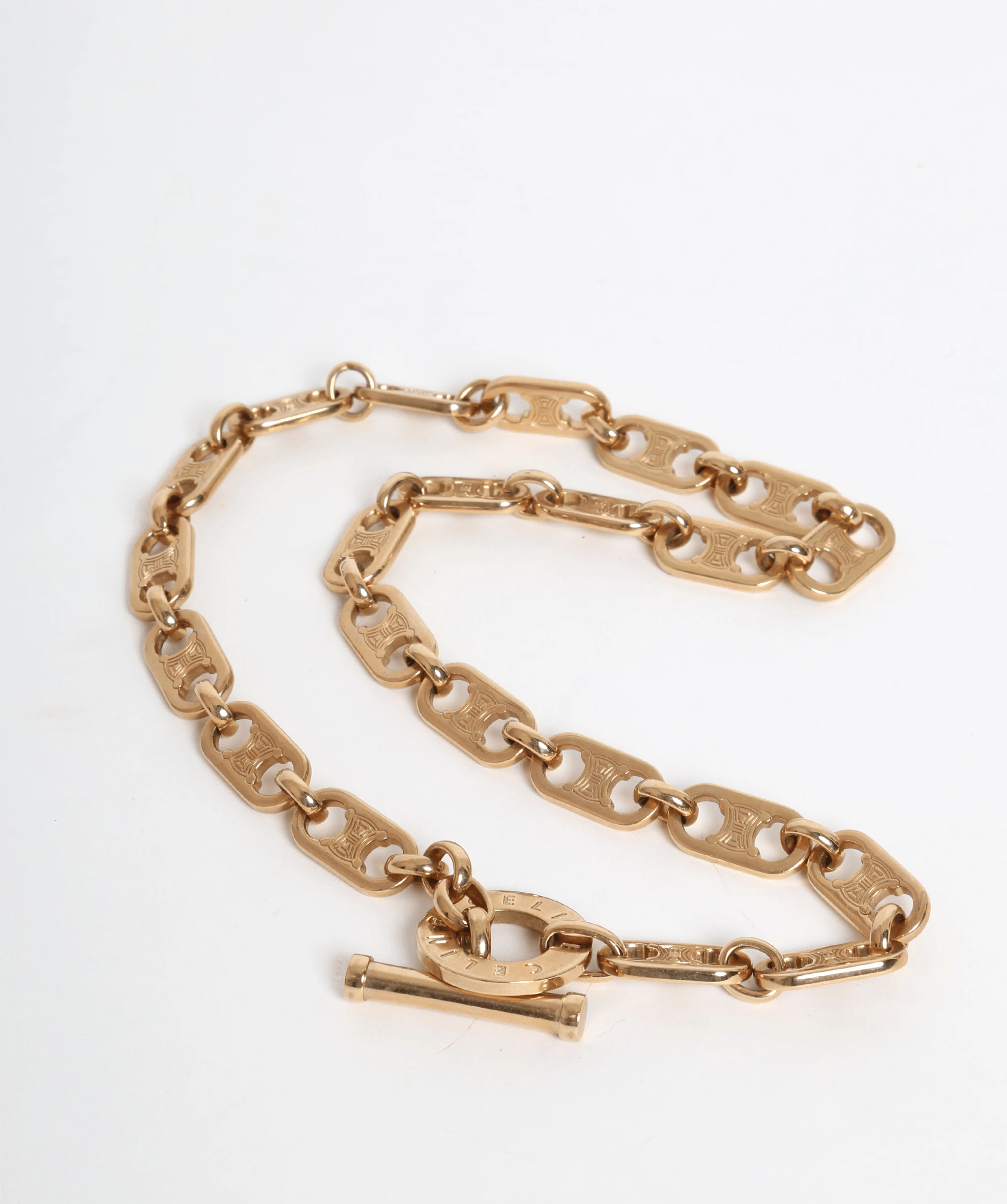 Celine Celine Vintage T-Bar Necklace