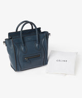 Celine Celine Bag Nano Navy Luggage