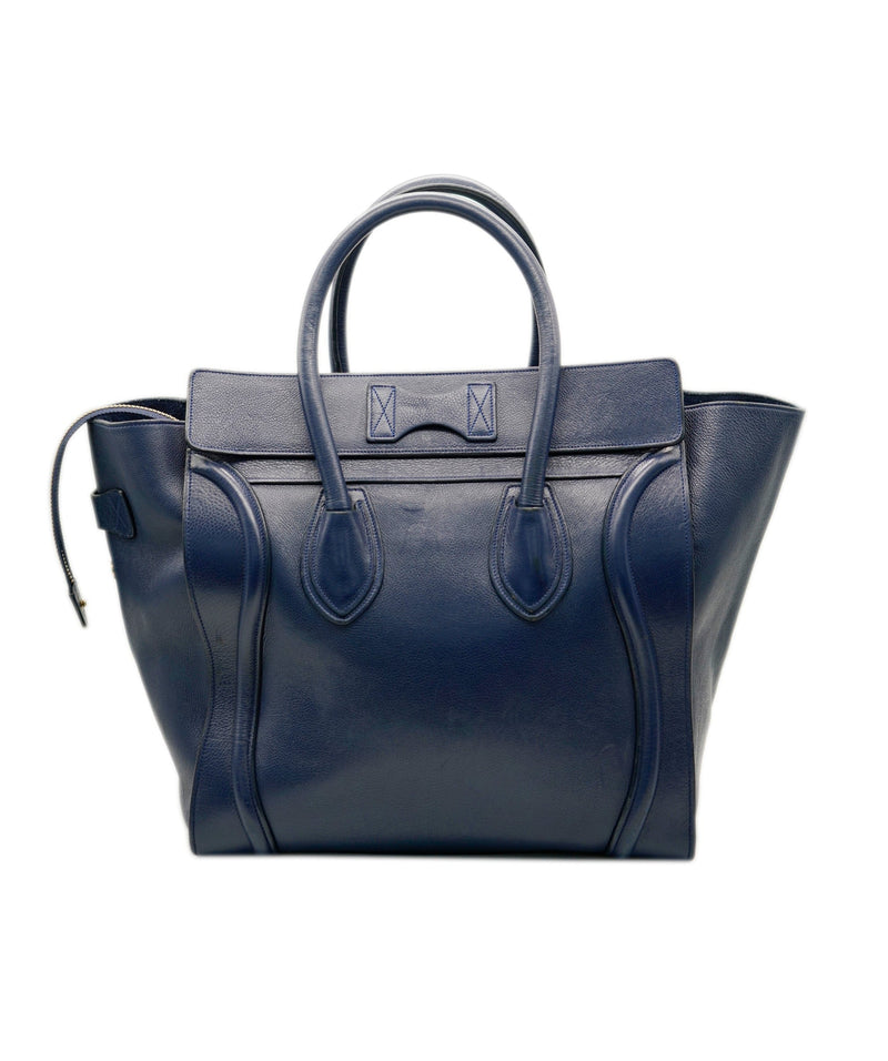 Celine Blue Leather Luggage Bag AGL1452 LuxuryPromise