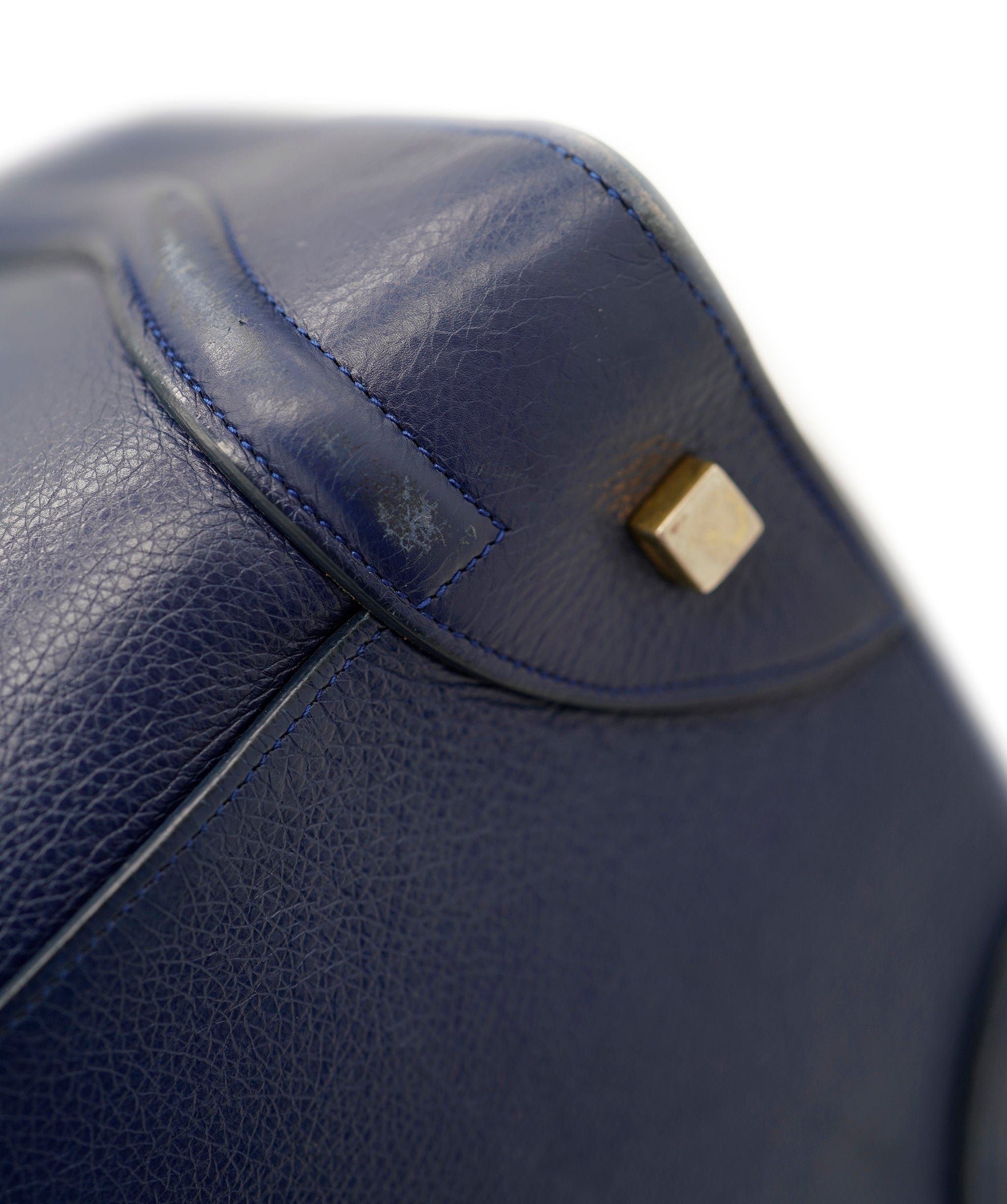 Celine Celine Blue Leather Luggage Bag - AGL1452