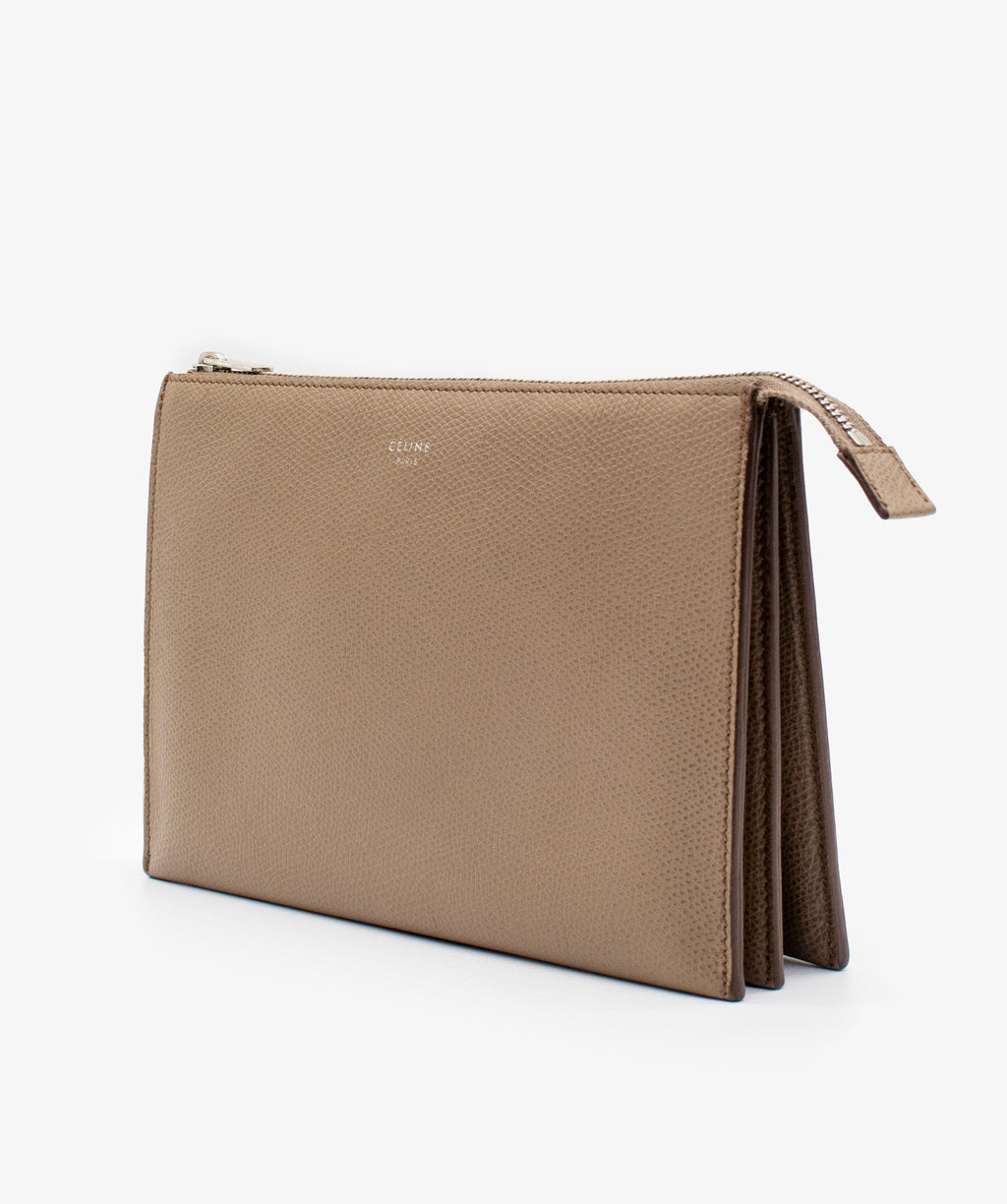 Celine clearance trio taupe