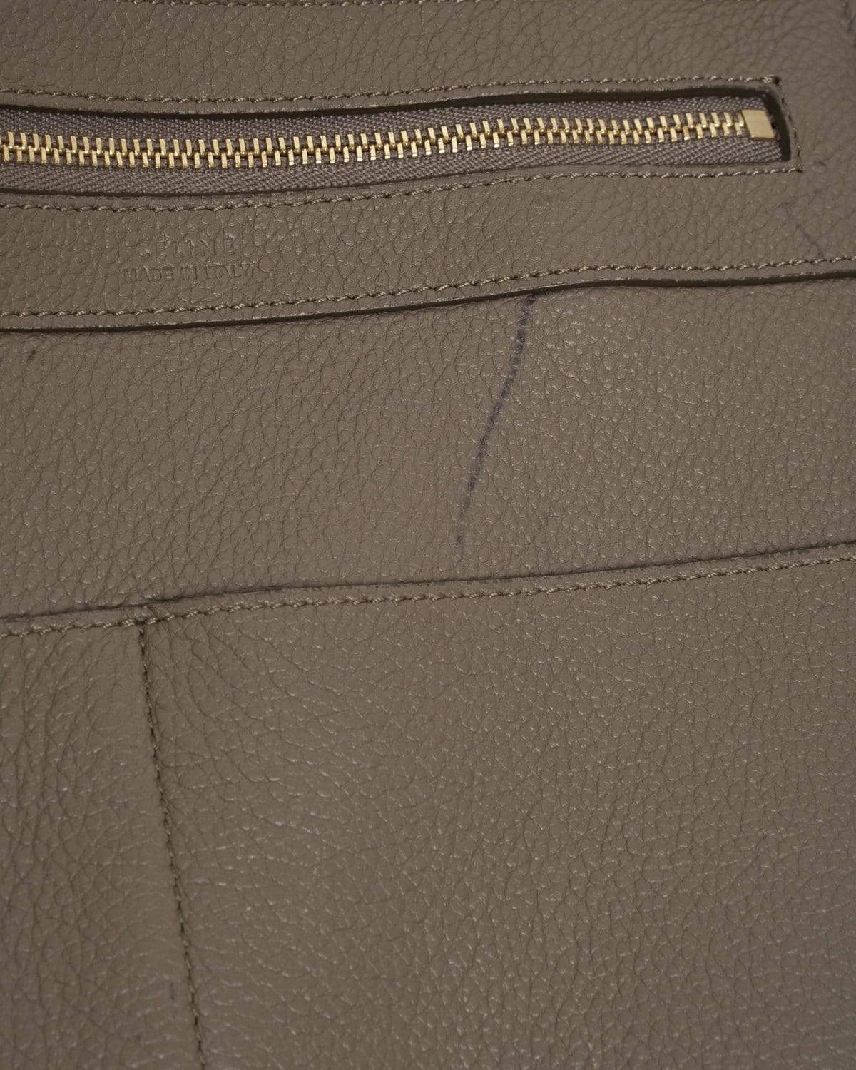 Celine Celine Grey Soft Leather Cabas Phanton Large Tote Bag - AGL1474