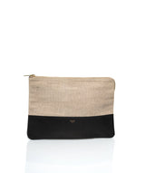 Celine Celine Leather and Canvas Pouch - ADL1356