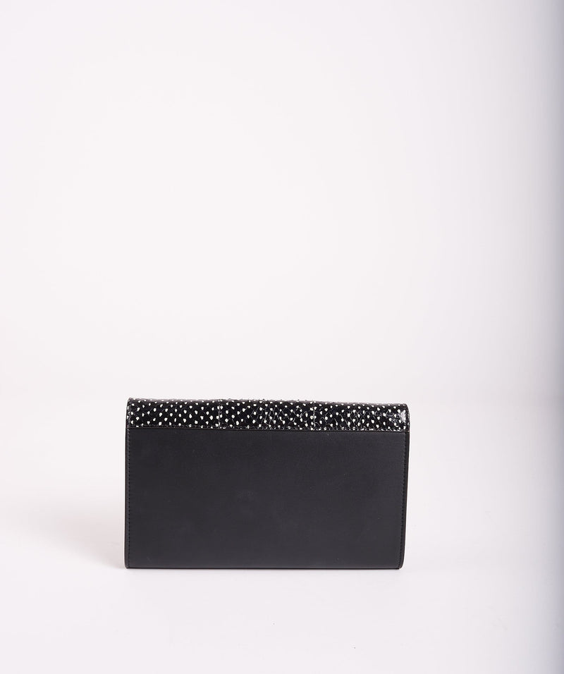 Celine Celine Leather and Python Pocket Envelope Shoulder Bag