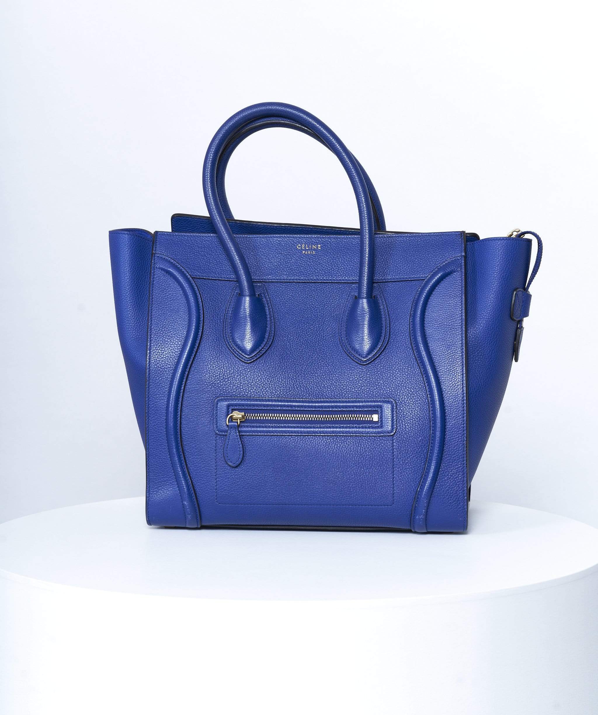 Celine Celine Luggage Medium Blue