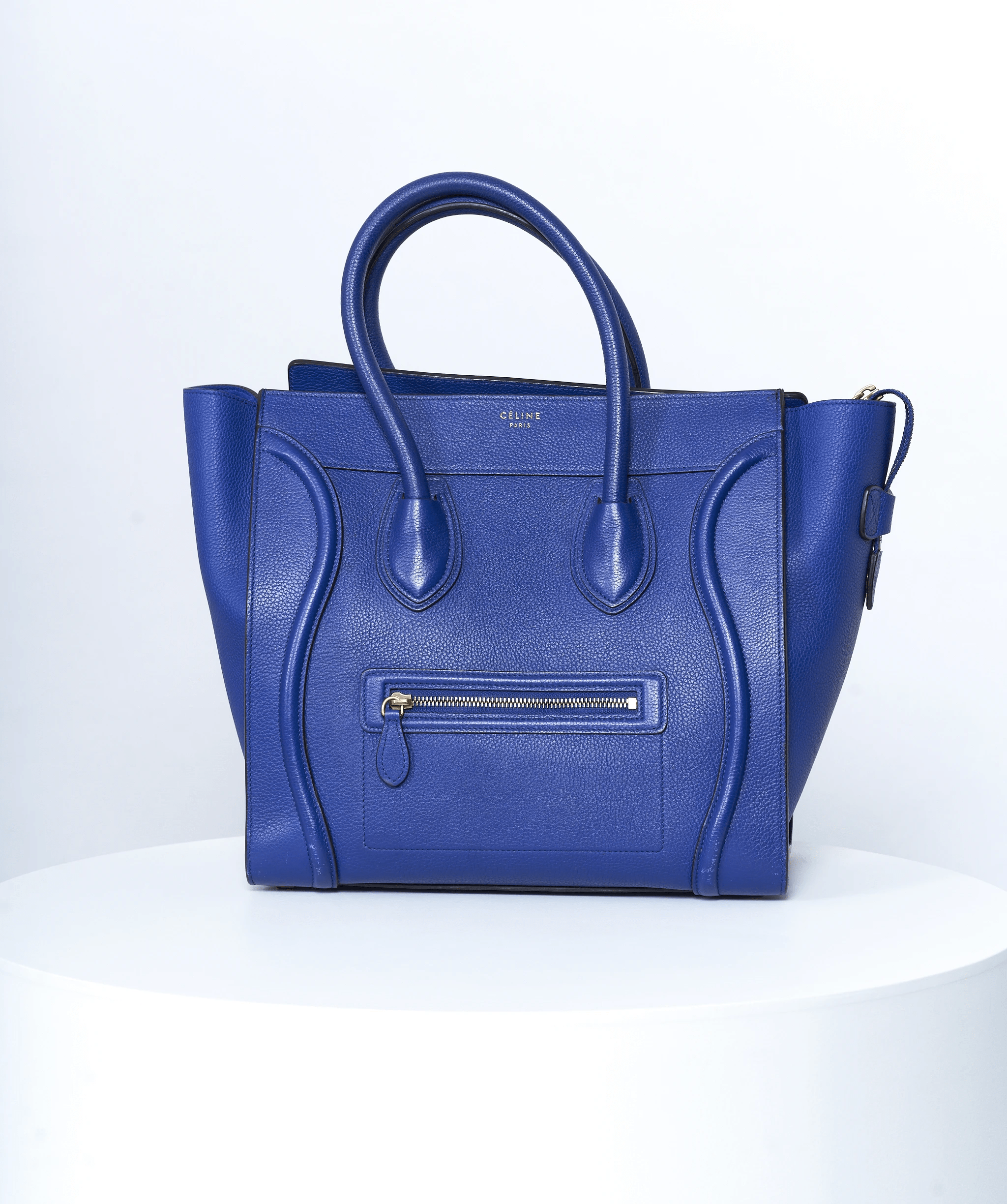 Celine Luggage Medium Blue Luxury Promise