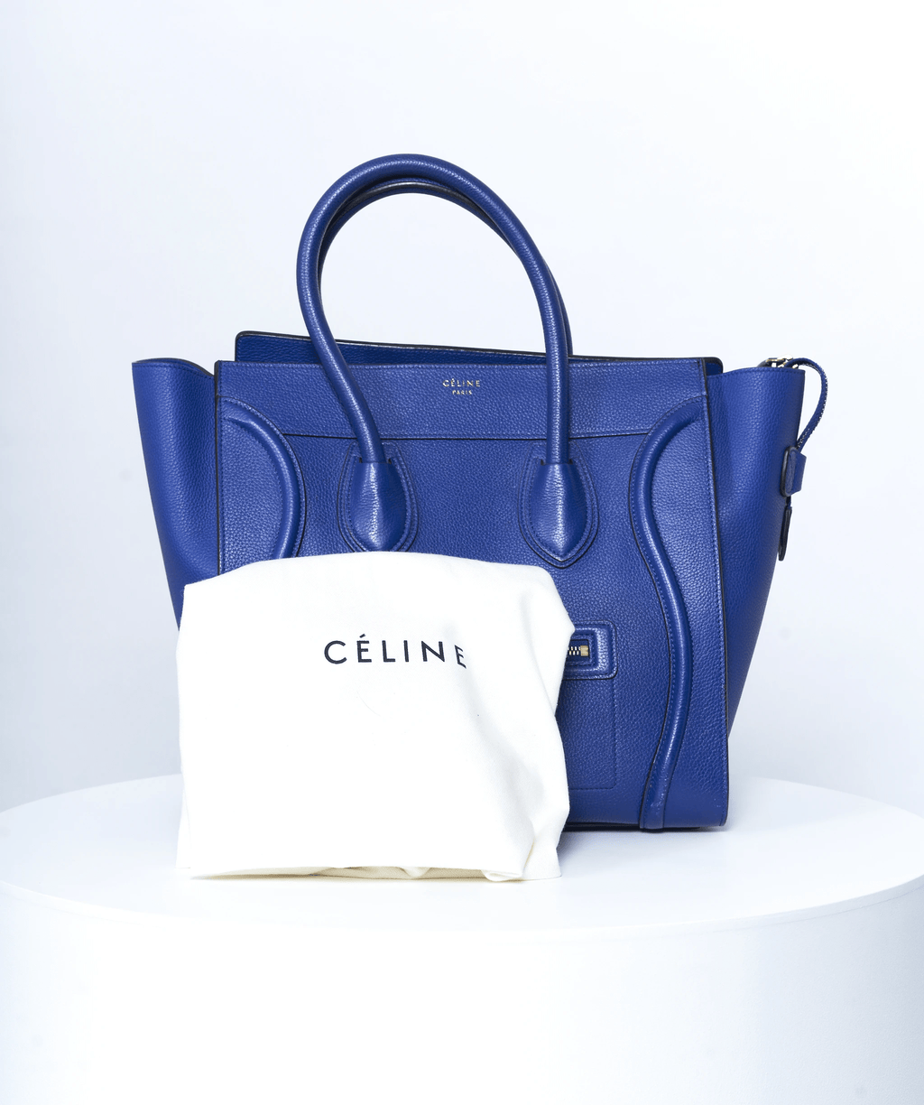 Celine micro clearance luggage blue