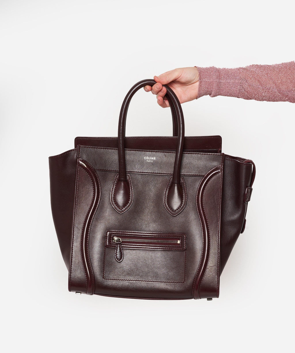 Celine luggage online bag mini