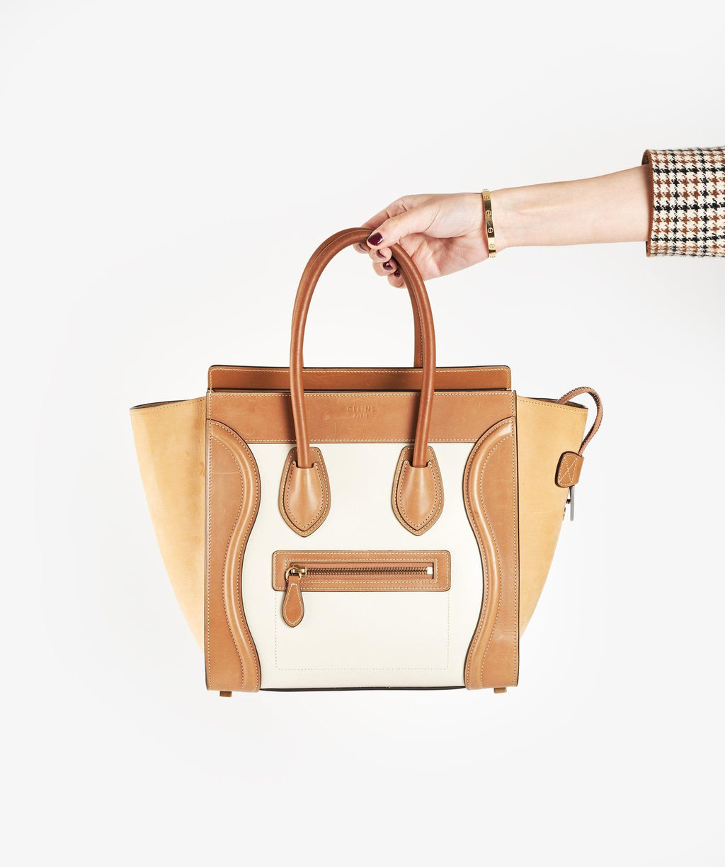 Celine luggage outlet tan